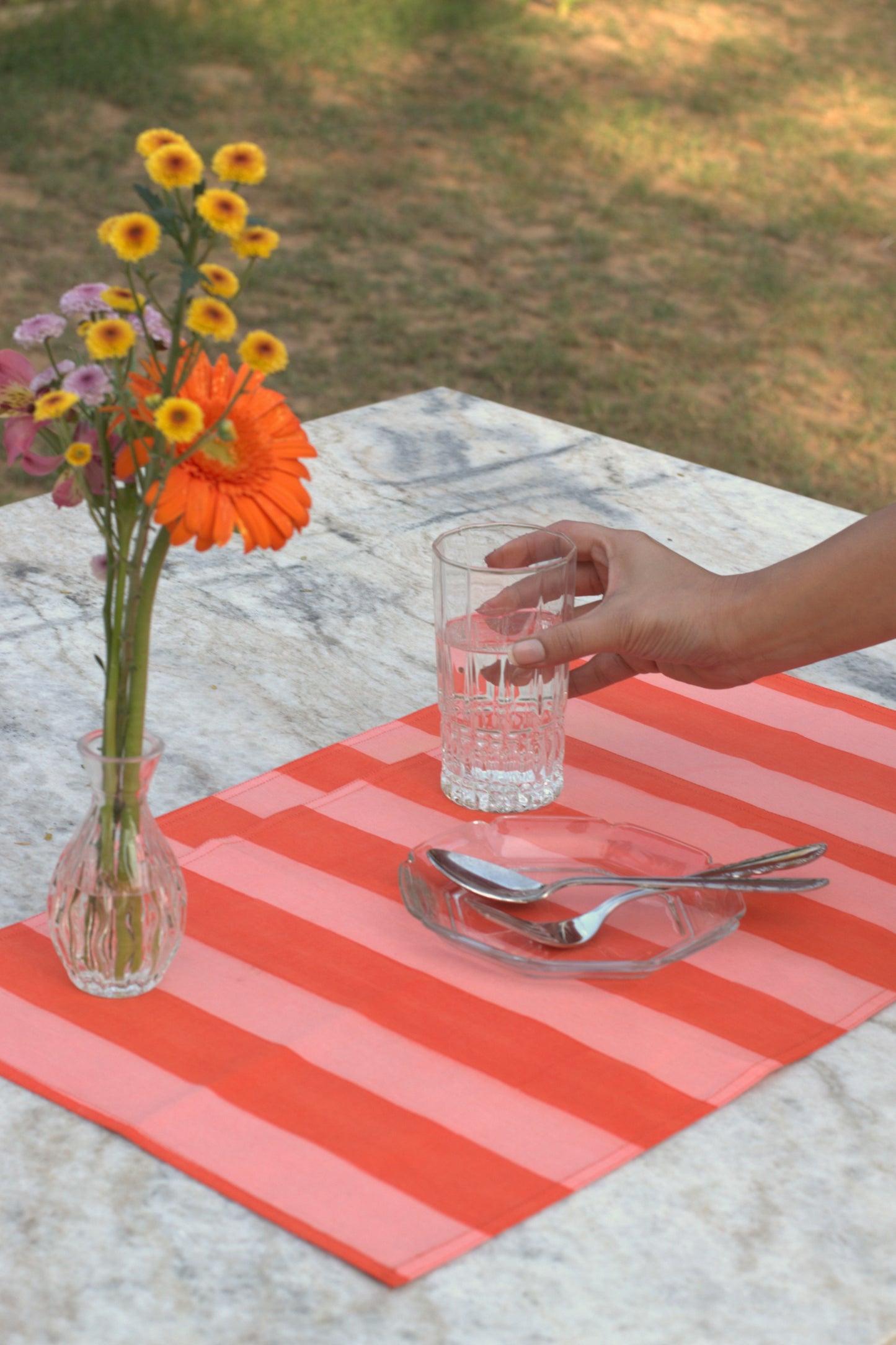 Lillian's Stripes Placemat Set