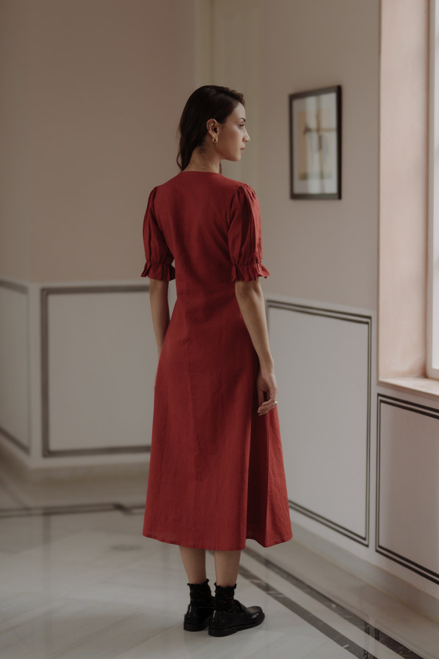 Ember Dress Red