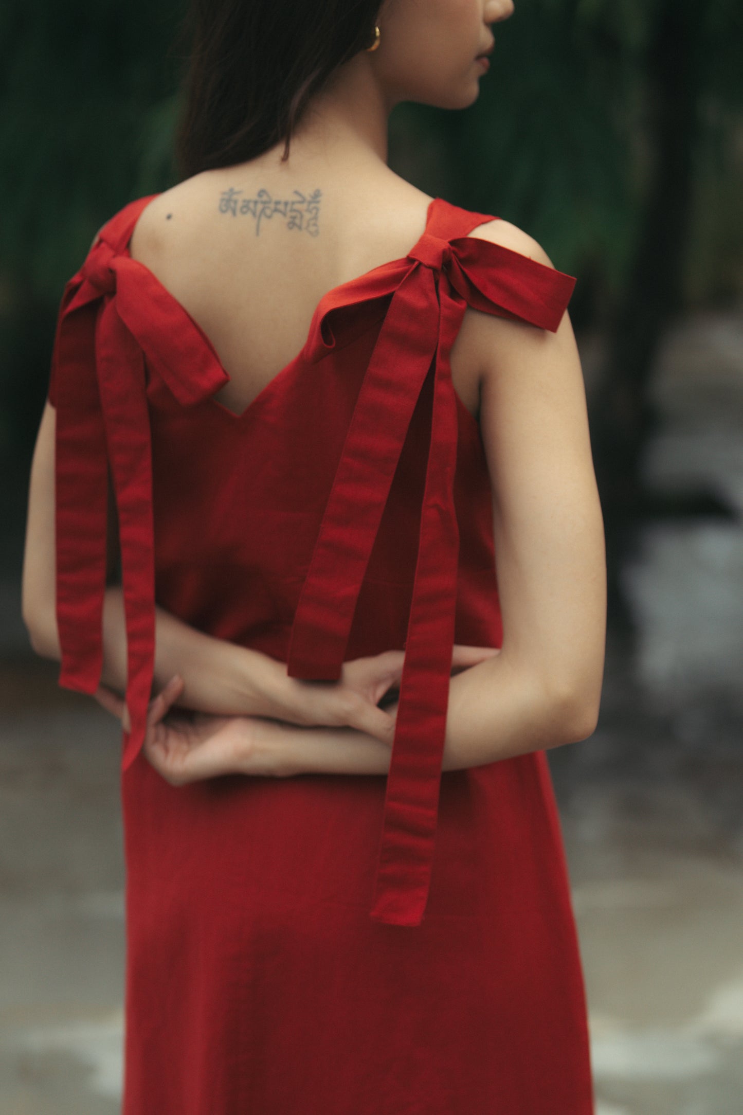 Celeste Dress Red