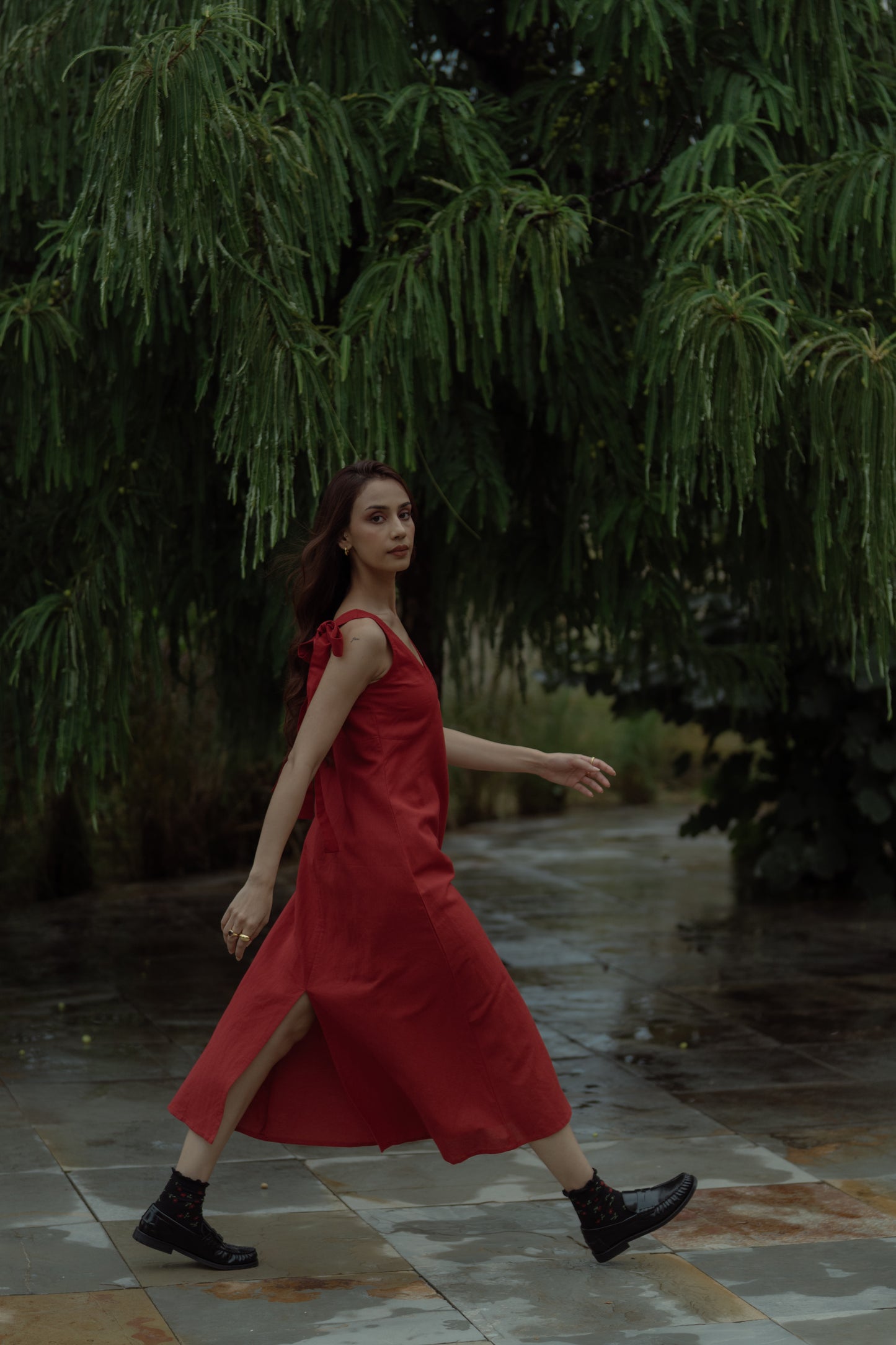 Celeste Dress Red