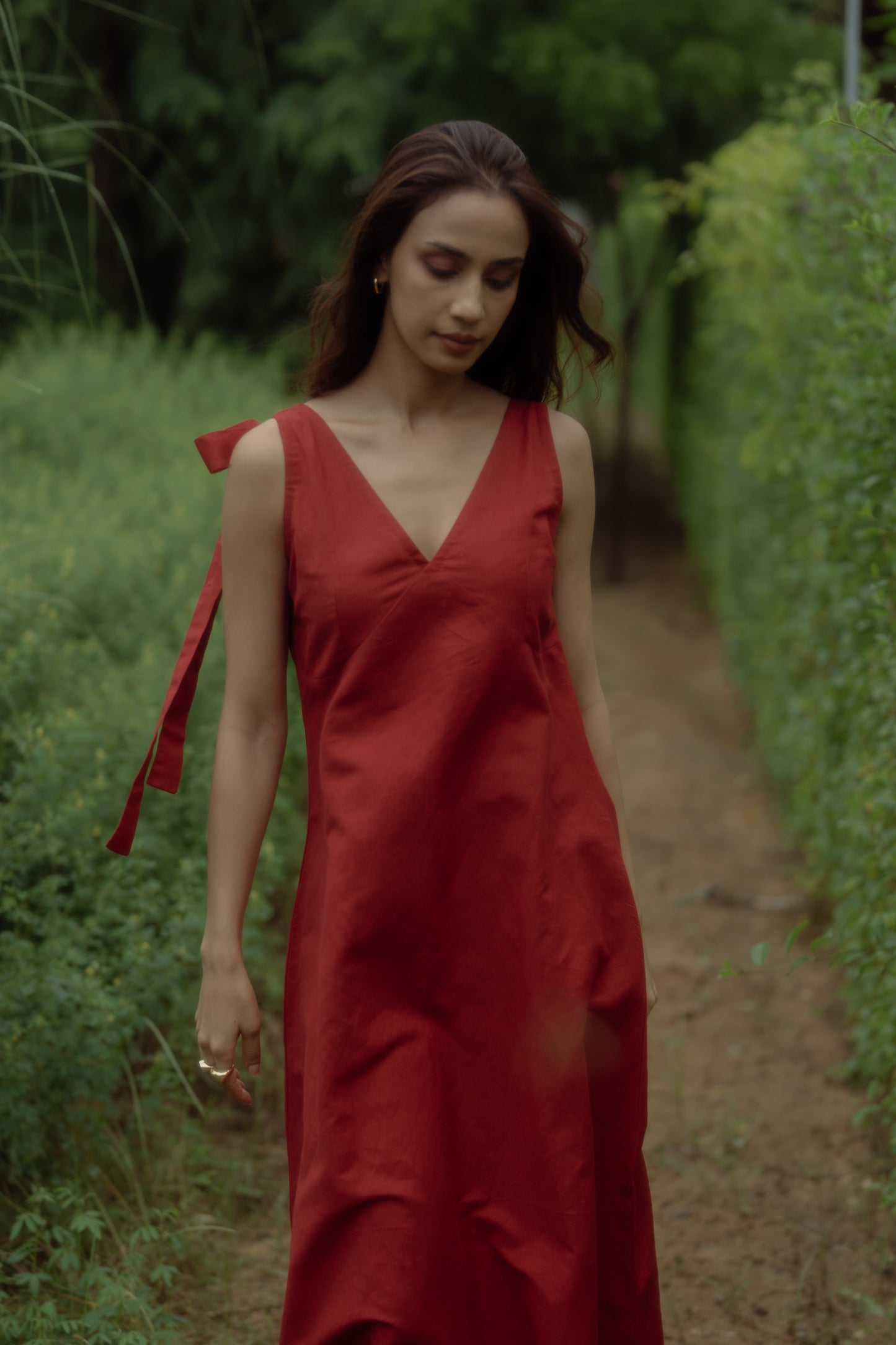 Celeste Dress Red