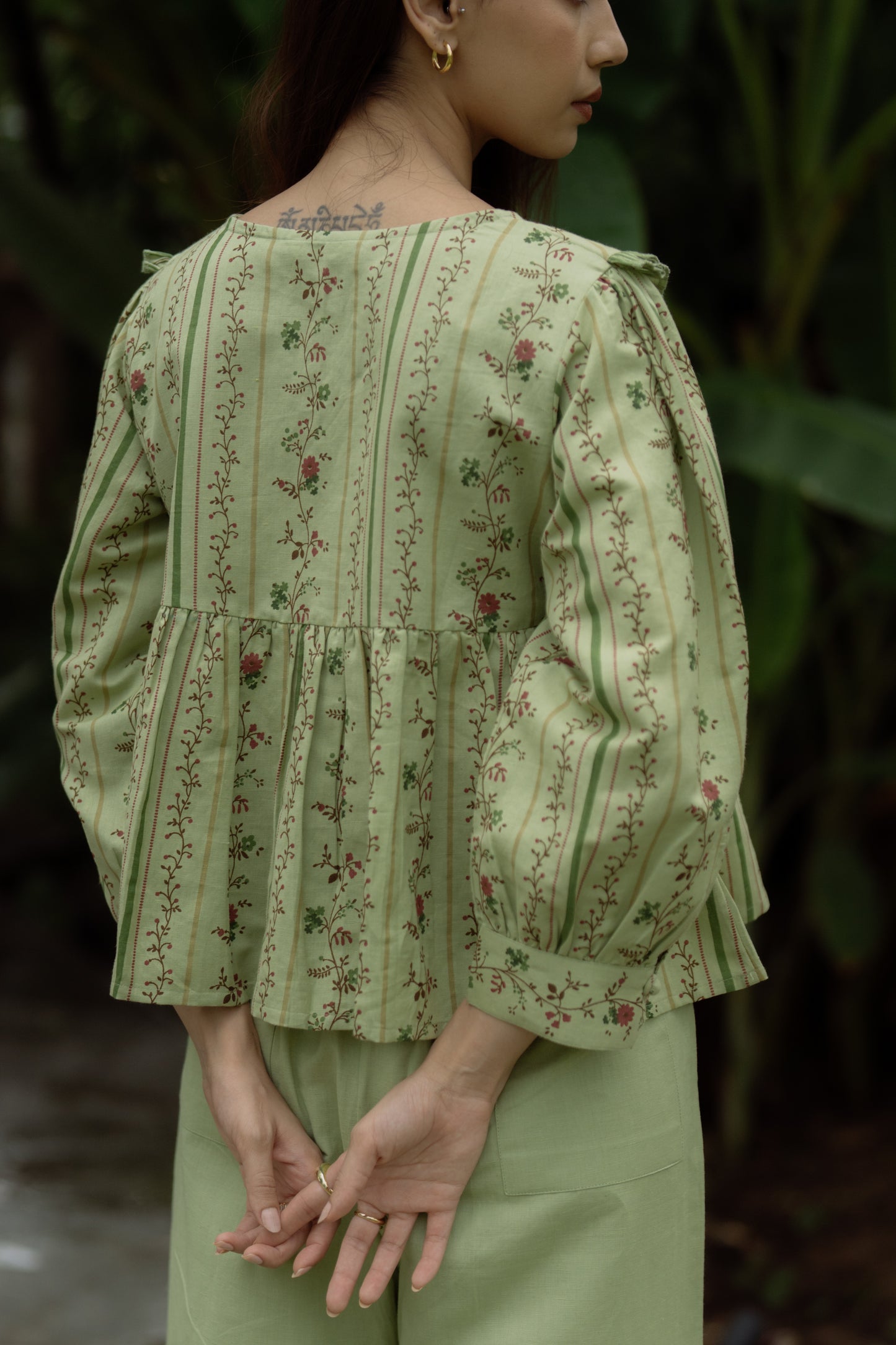 Nara Top Green