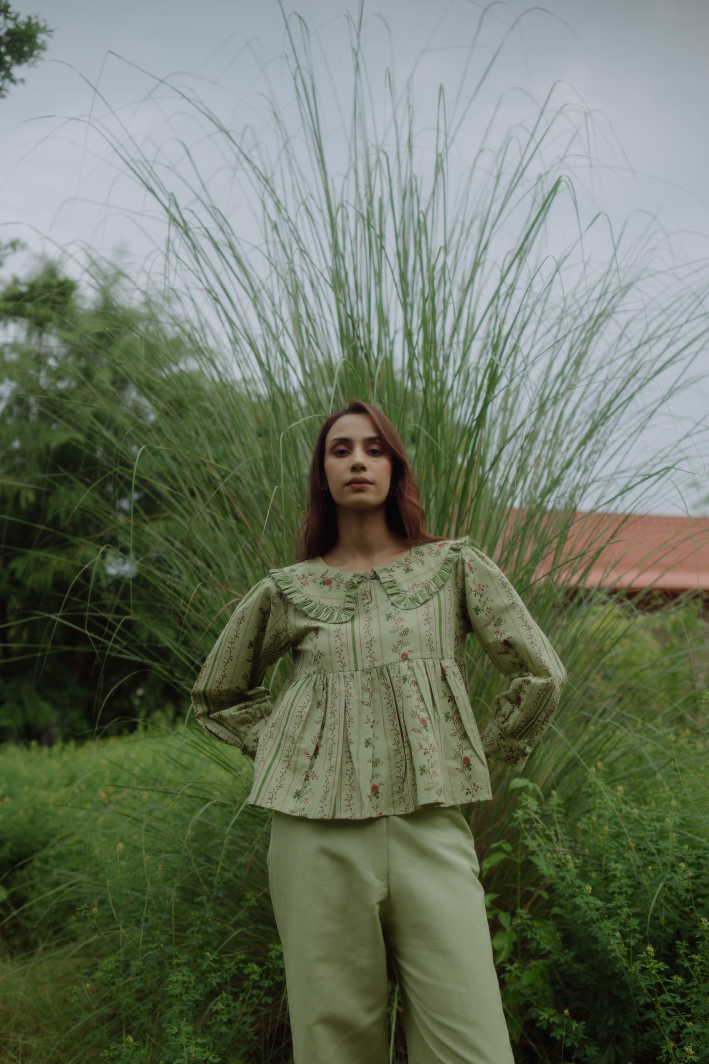 Nara Top Green