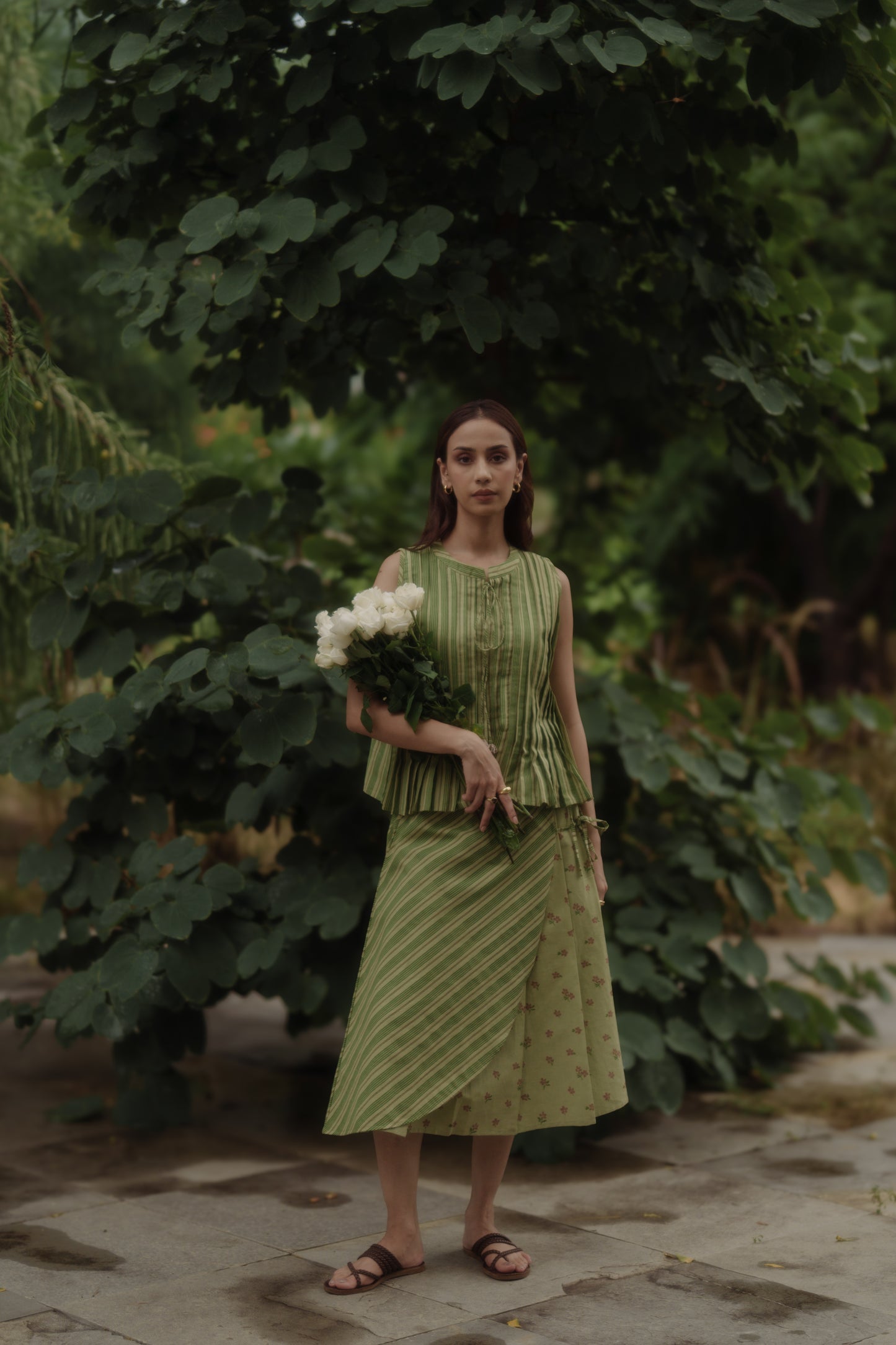 Osaka Skirt Green