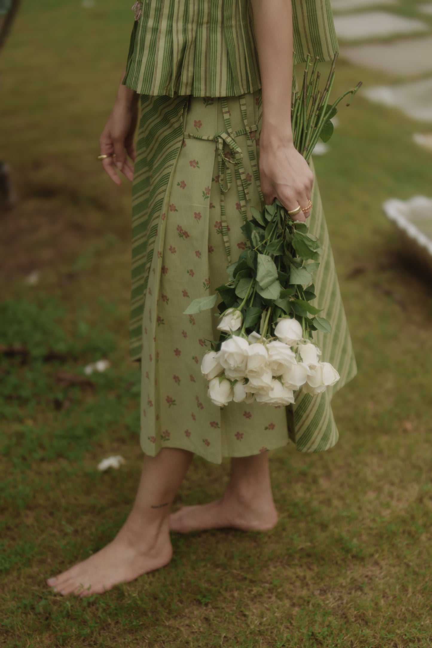 Osaka Skirt Green