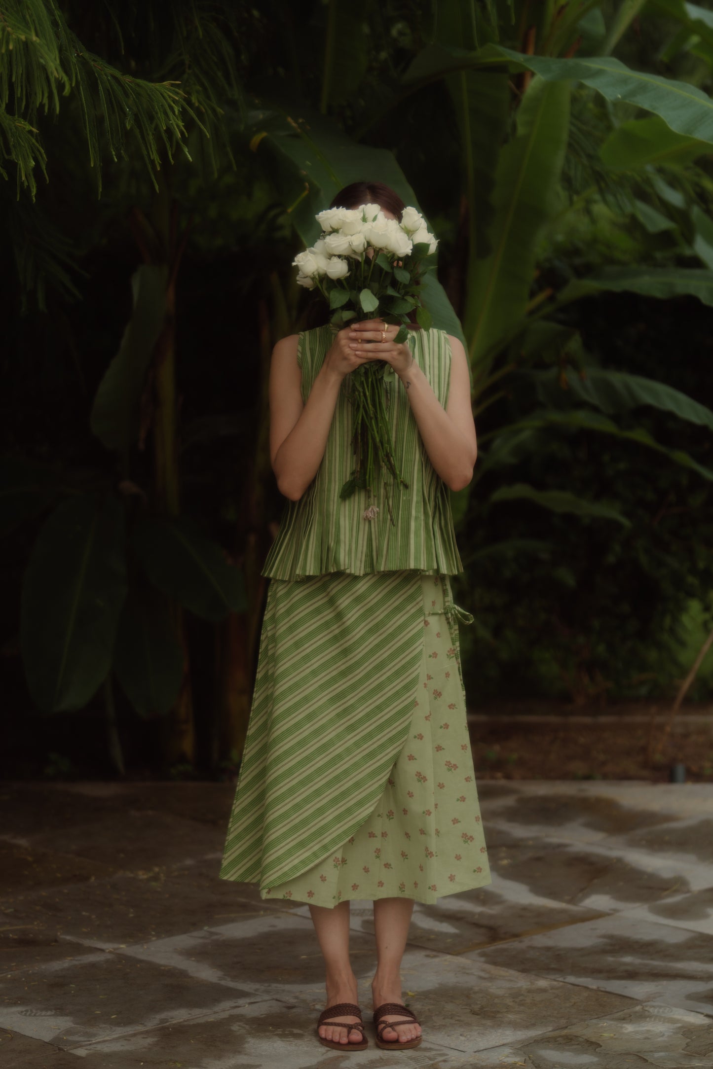 Osaka Skirt Green