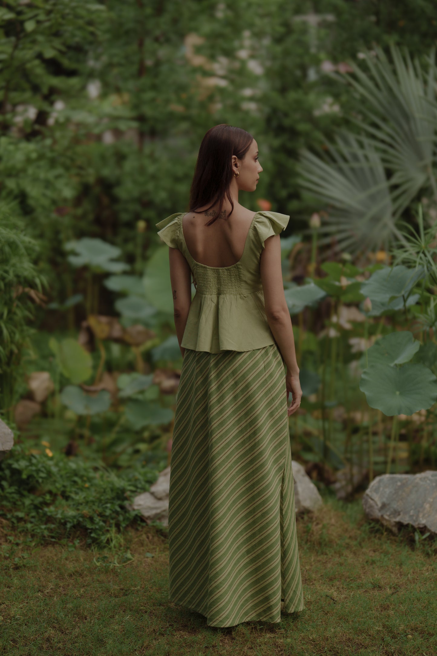 Skara Skirt Green