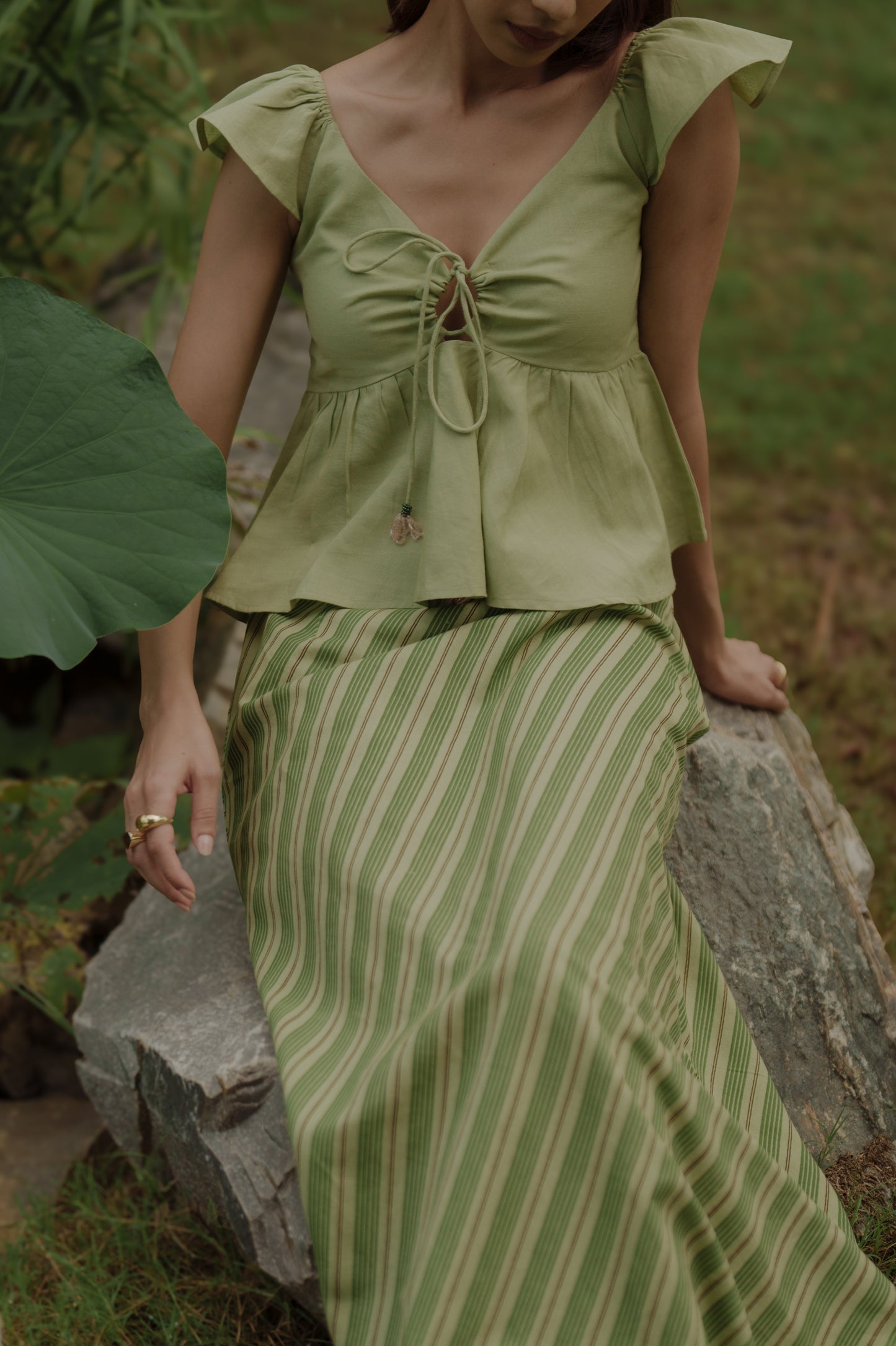 Skara Skirt Green