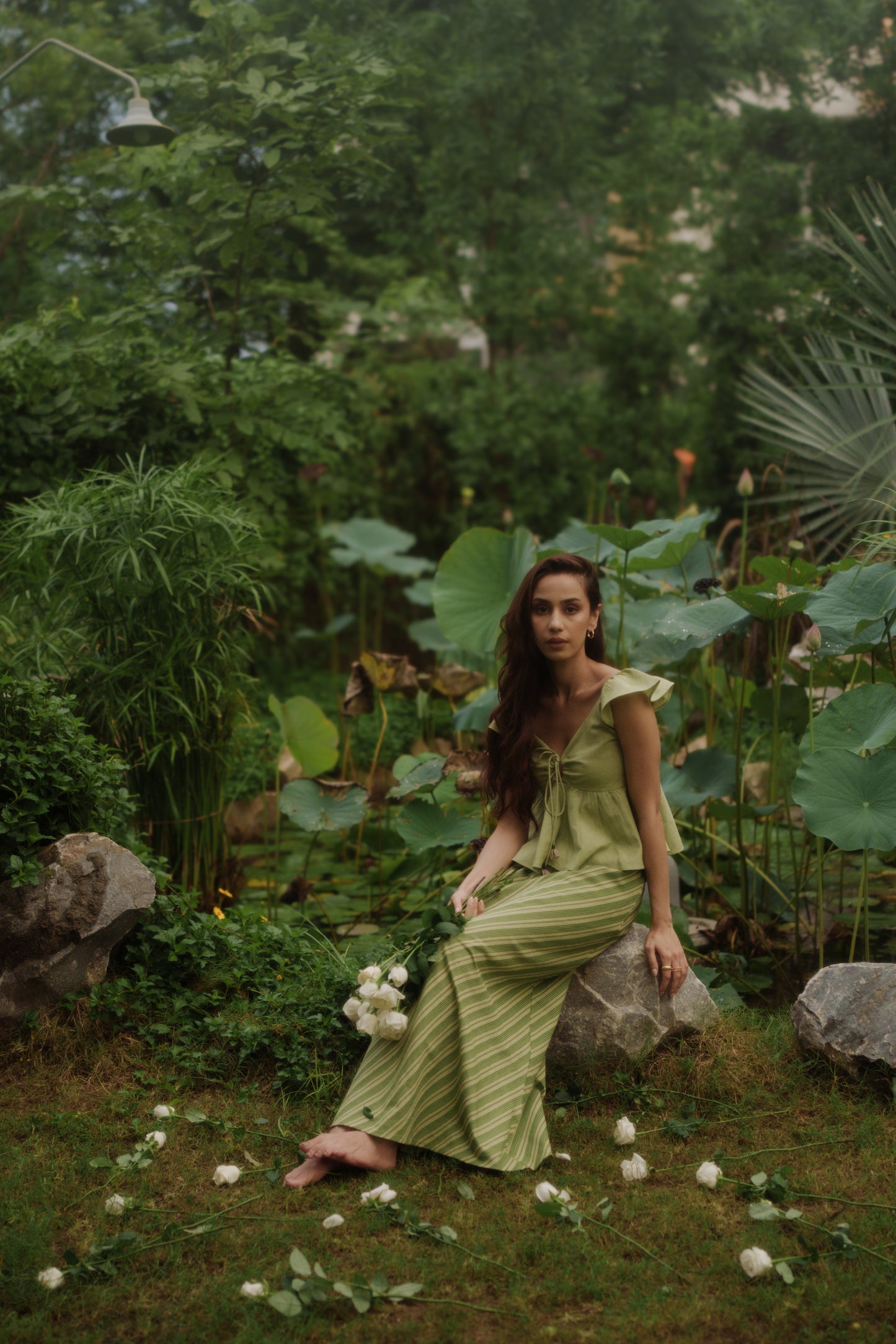 Skara Skirt Green