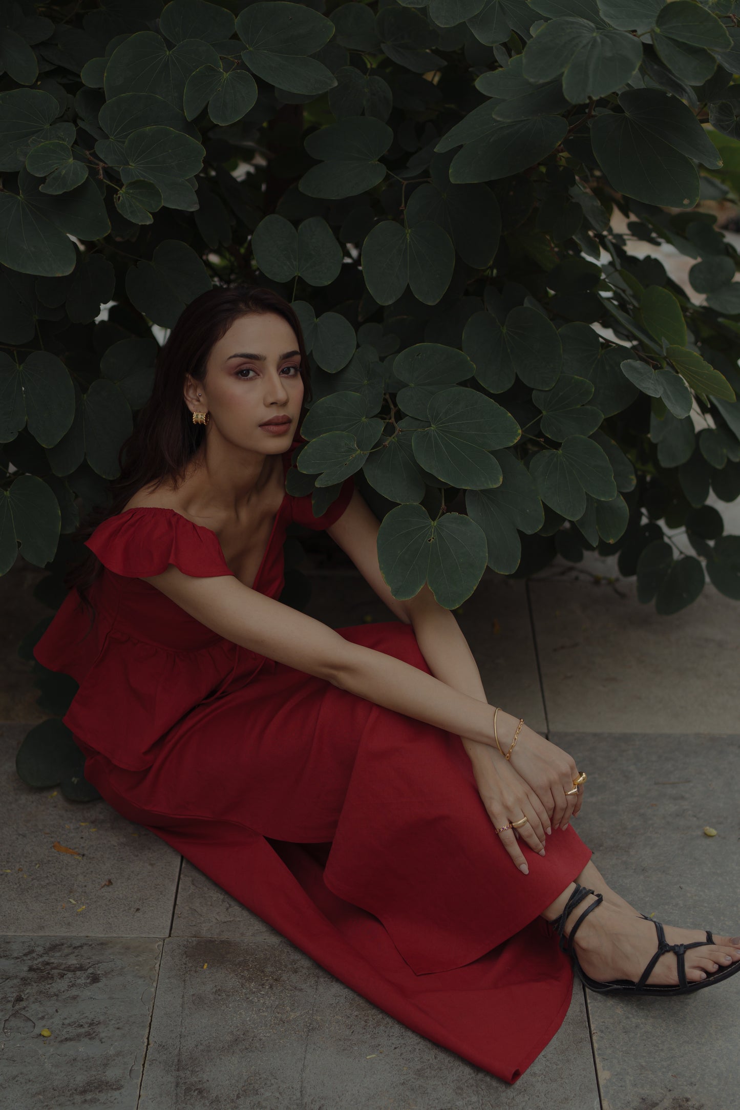 Skara Skirt Red
