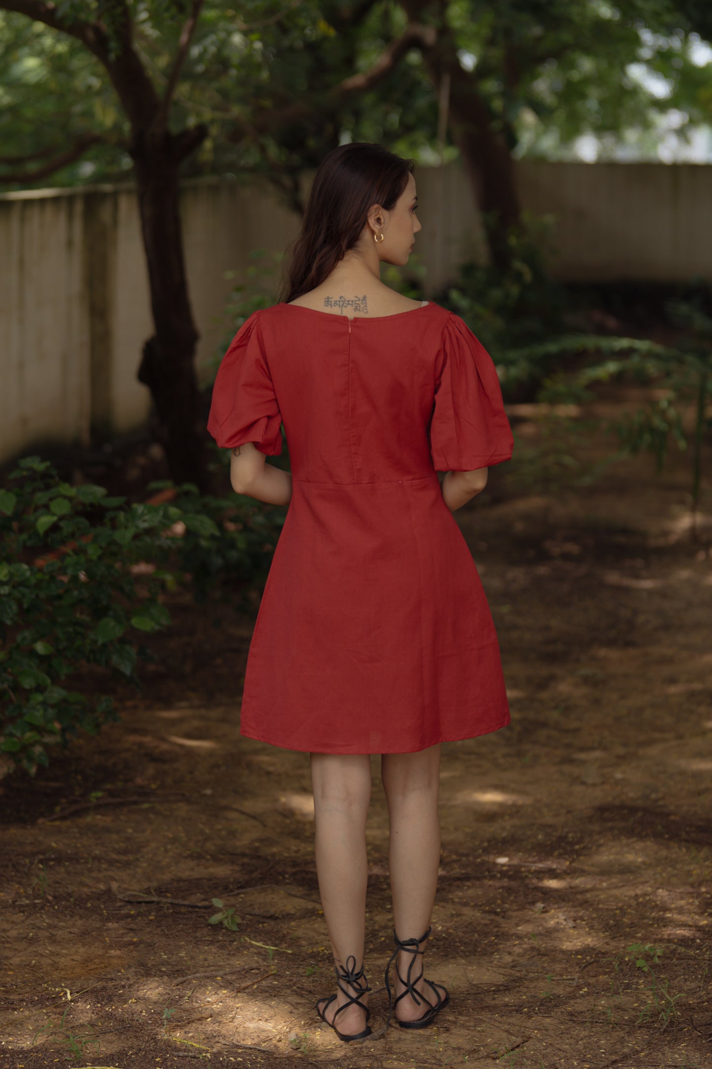 Okinawa Dress Red
