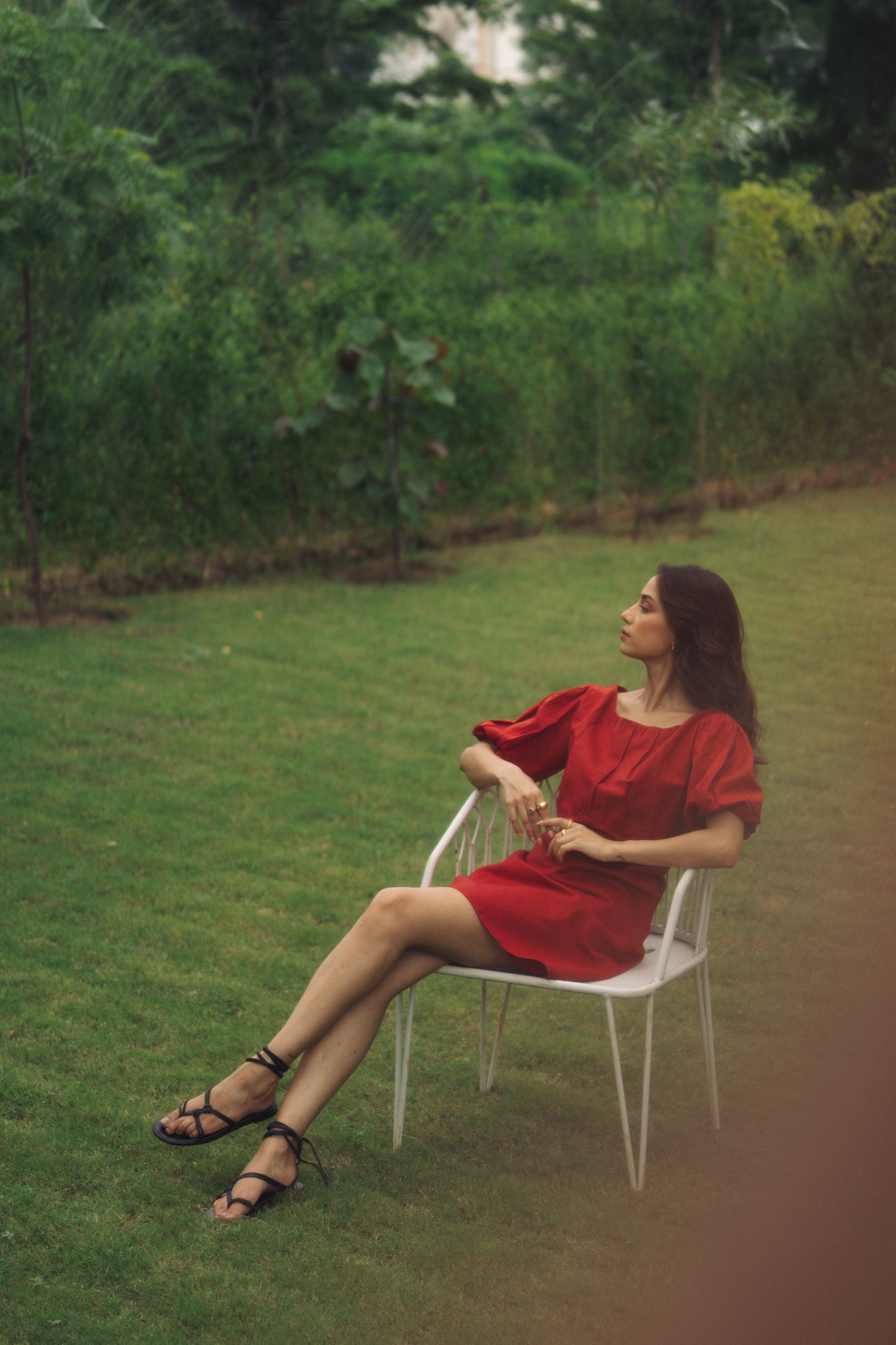 Okinawa Dress Red
