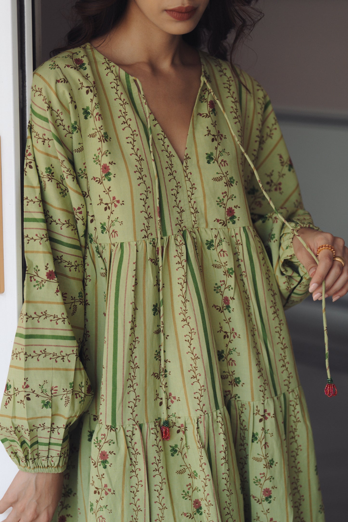 Sofia Dress Green
