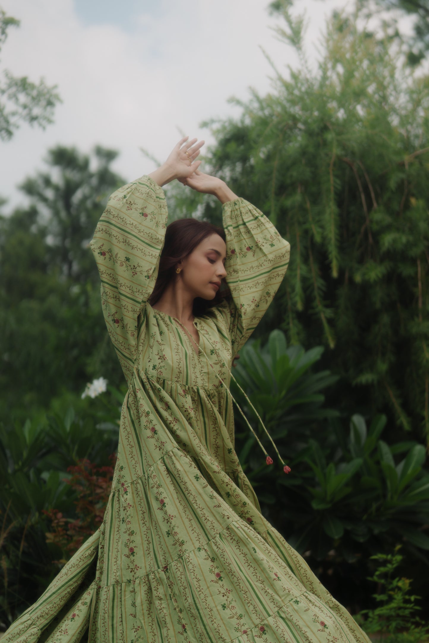 Sofia Dress Green