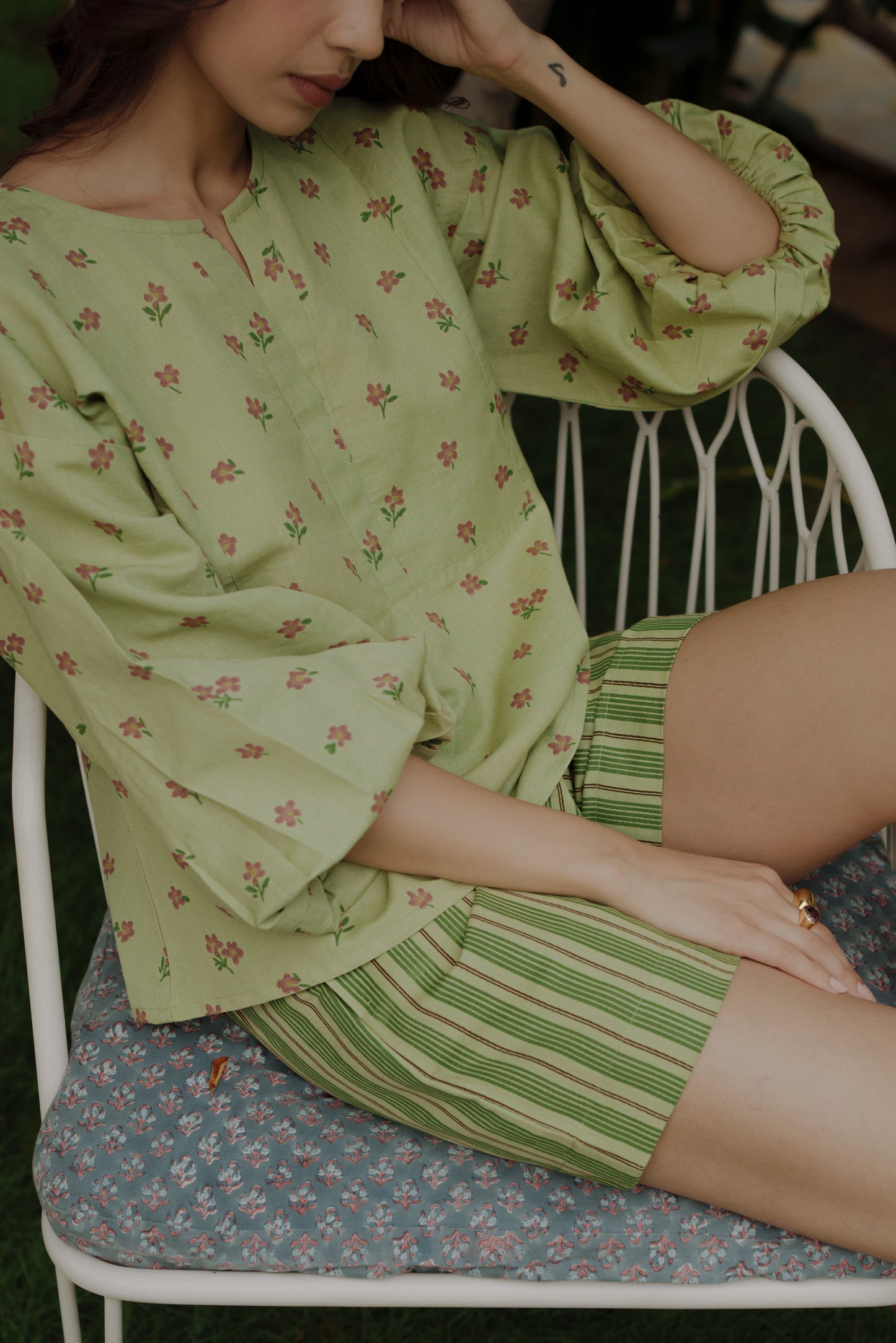 Sawyer Shorts Green