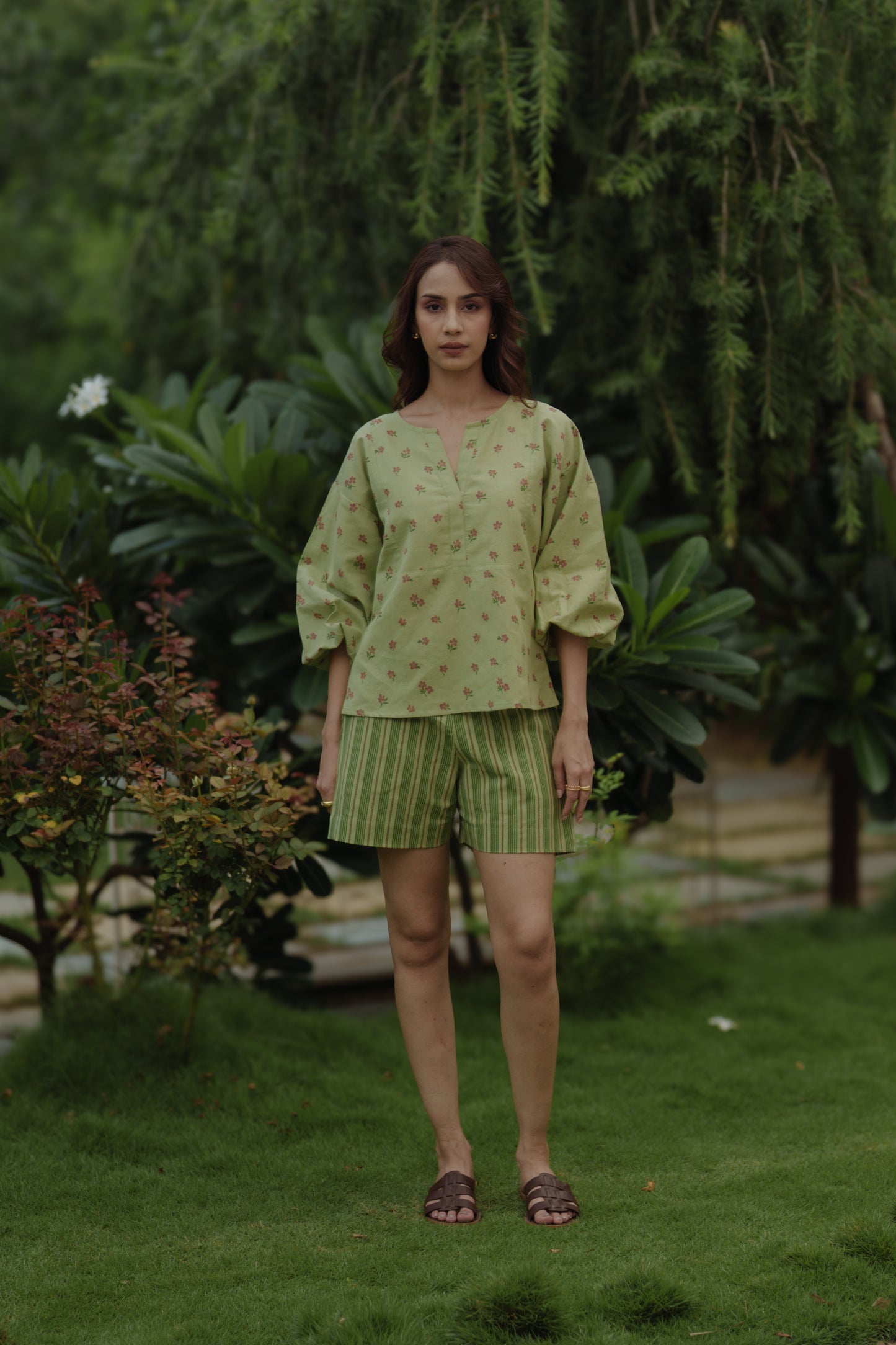 Sawyer Shorts Green