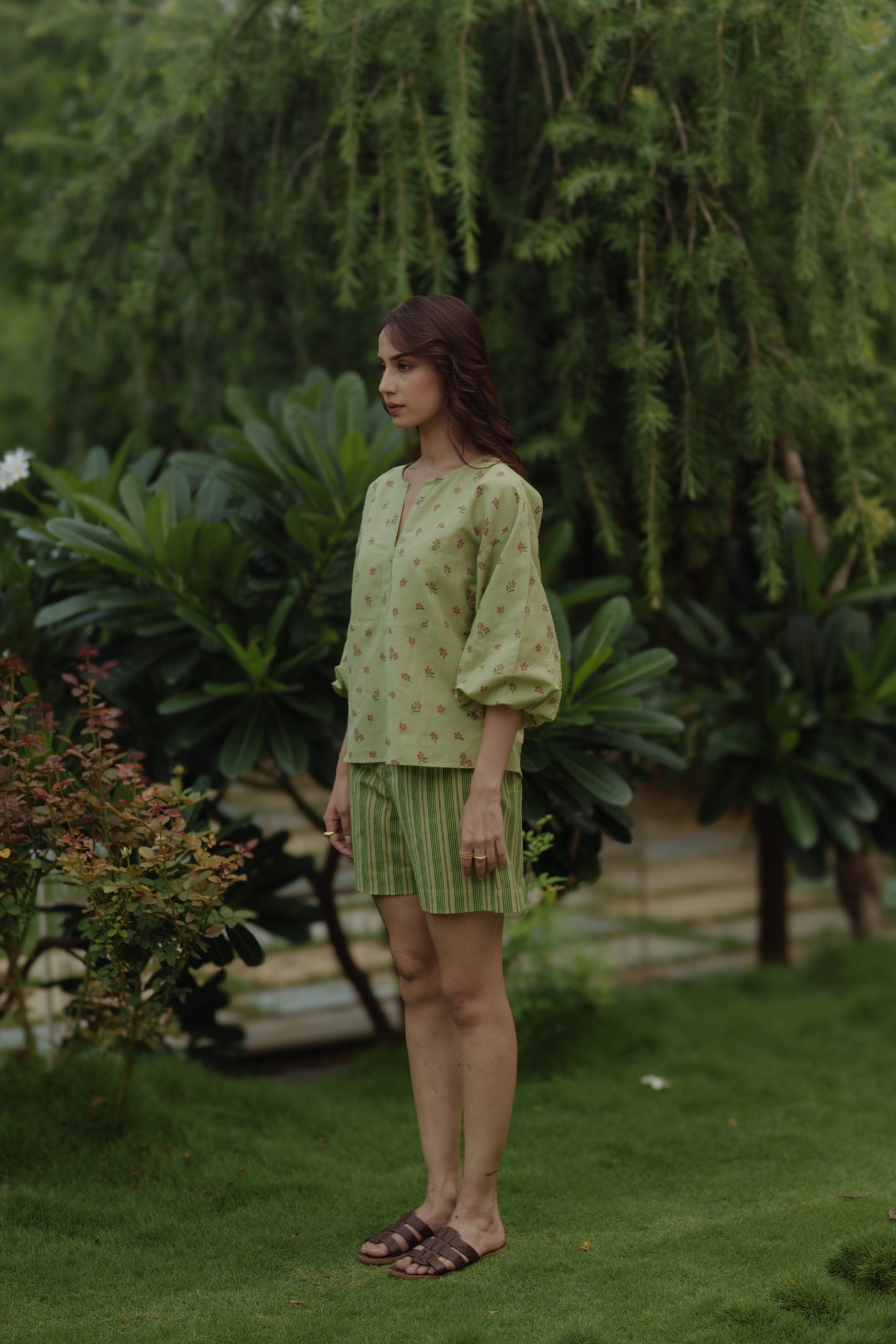 Sawyer Shorts Green