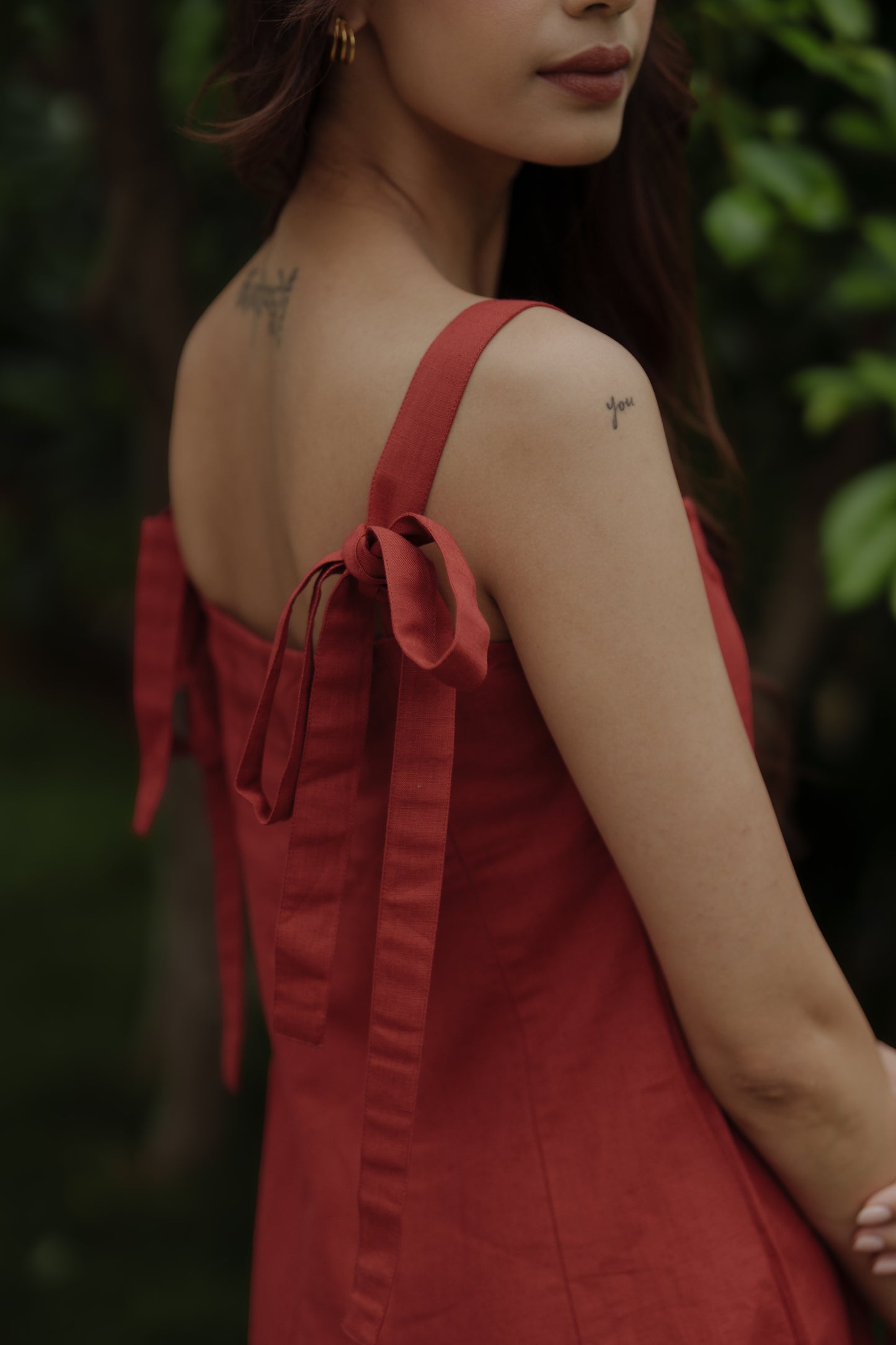 Ida Dress Red