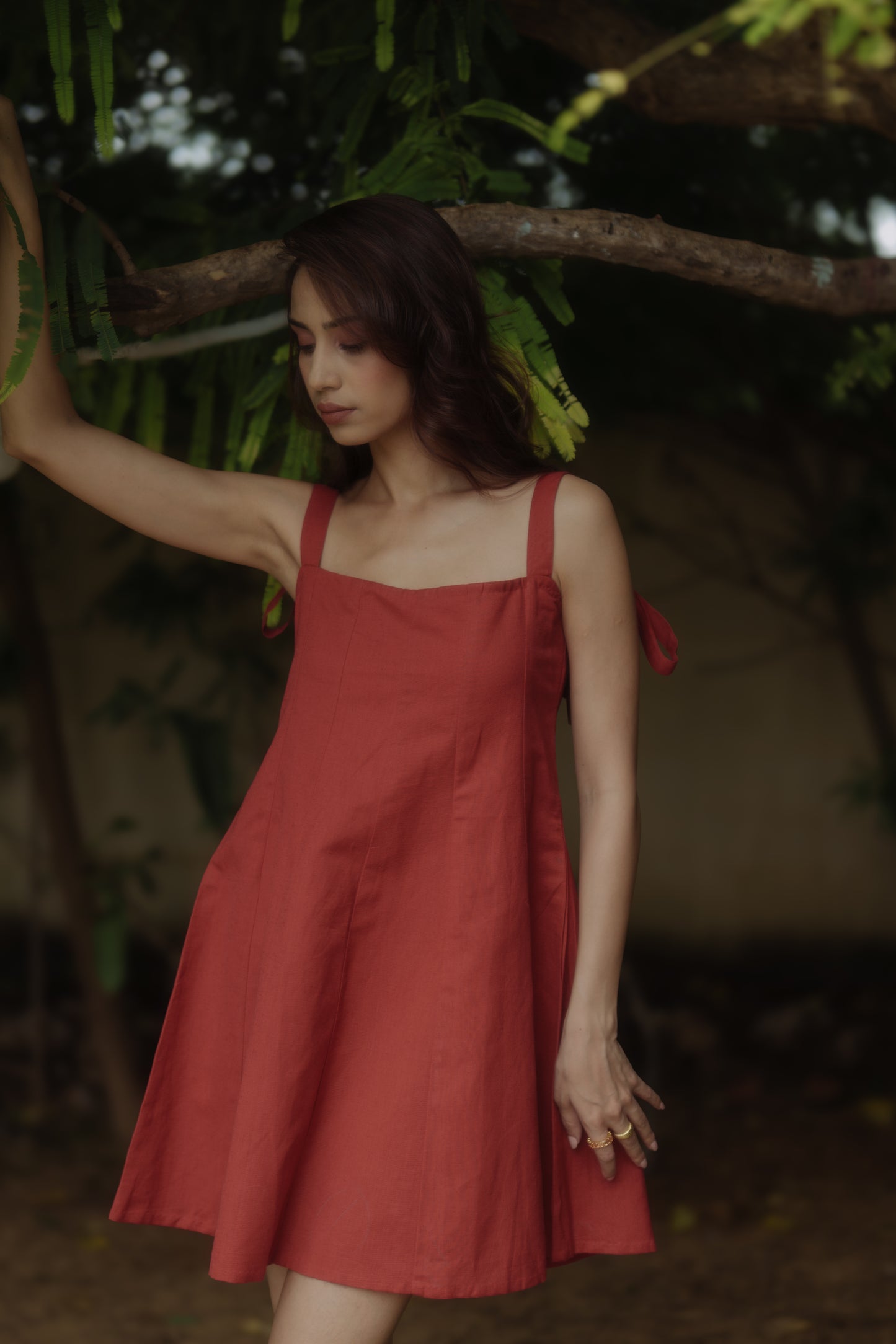Ida Dress Red