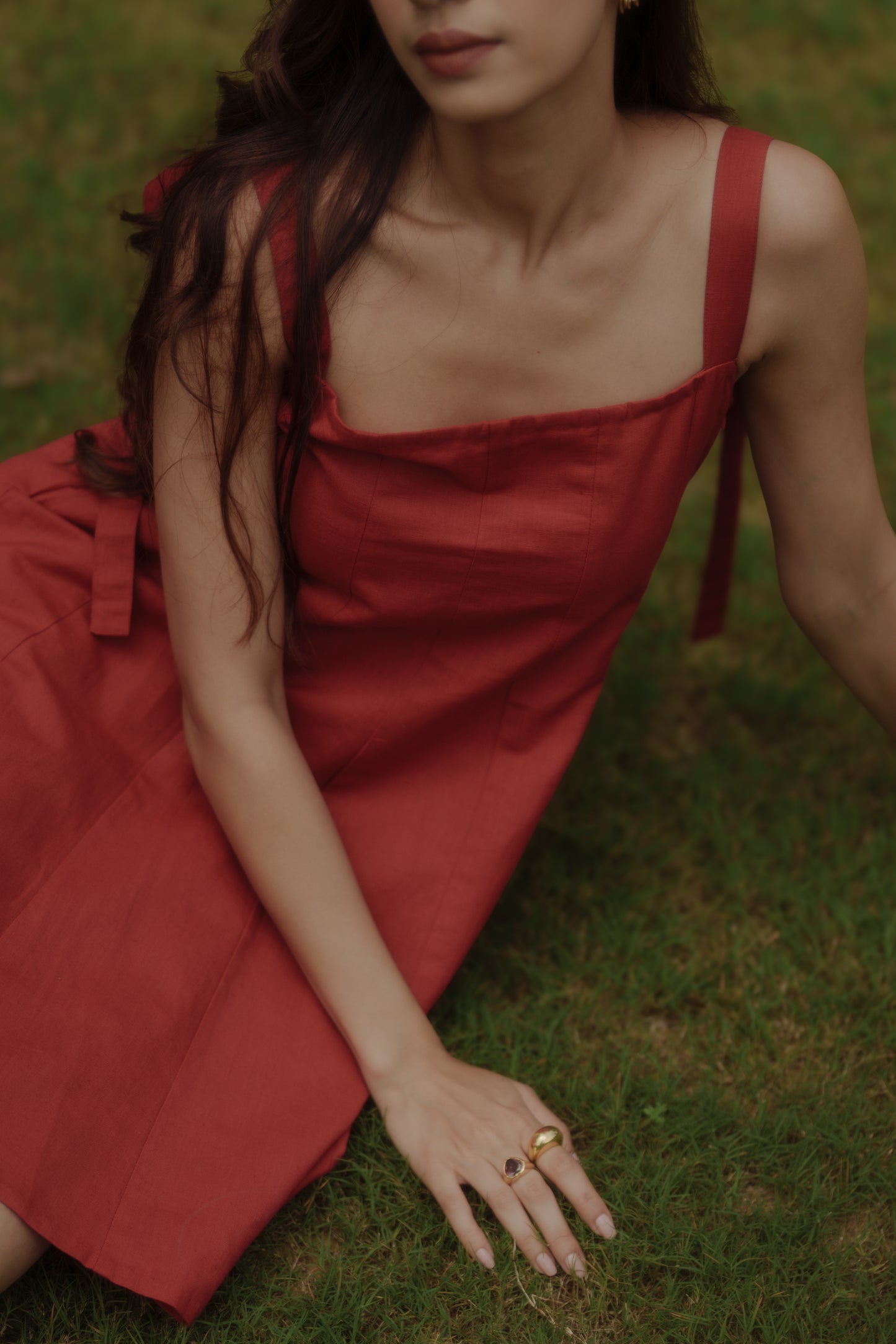Ida Dress Red