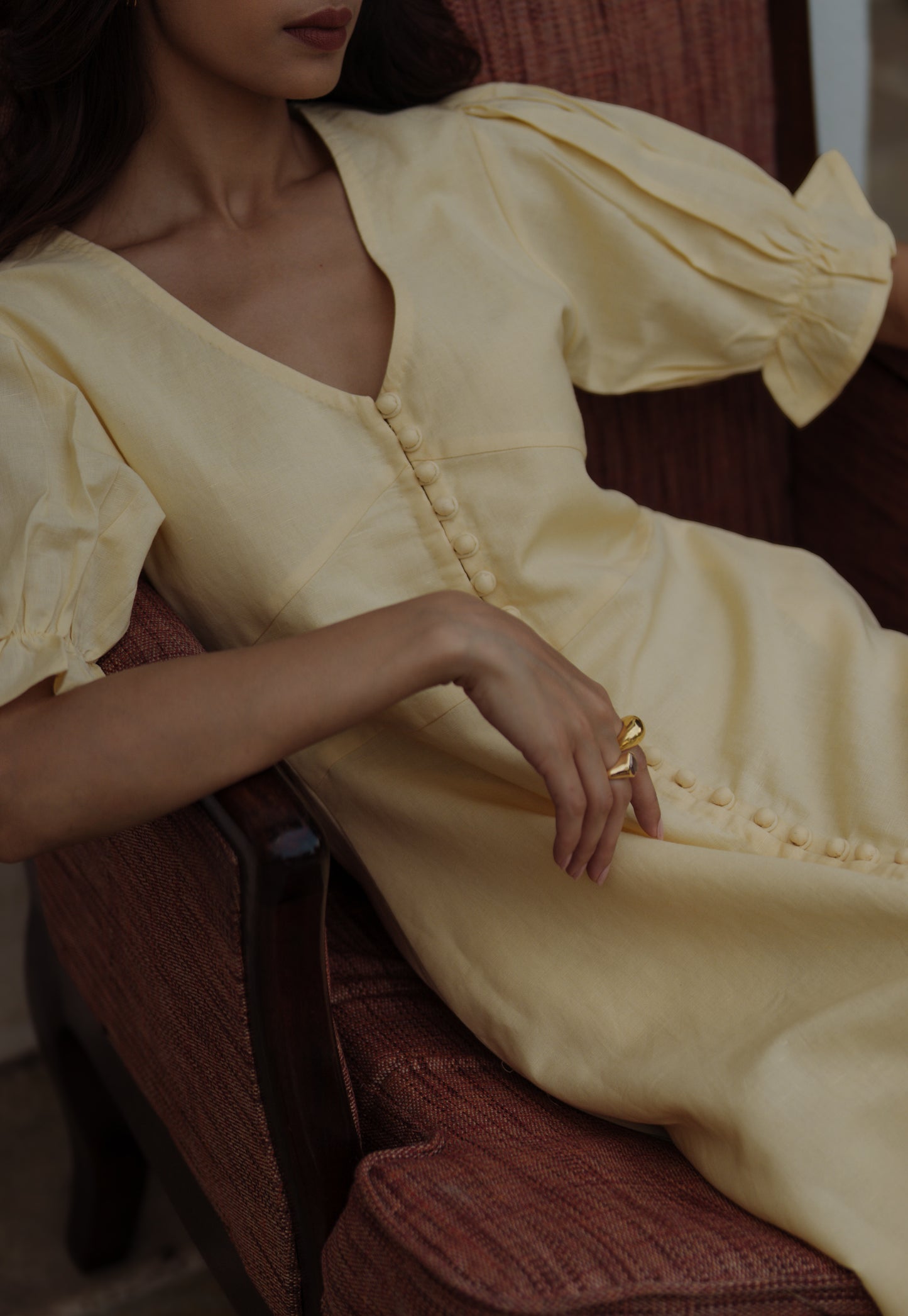 Ember Dress Yellow