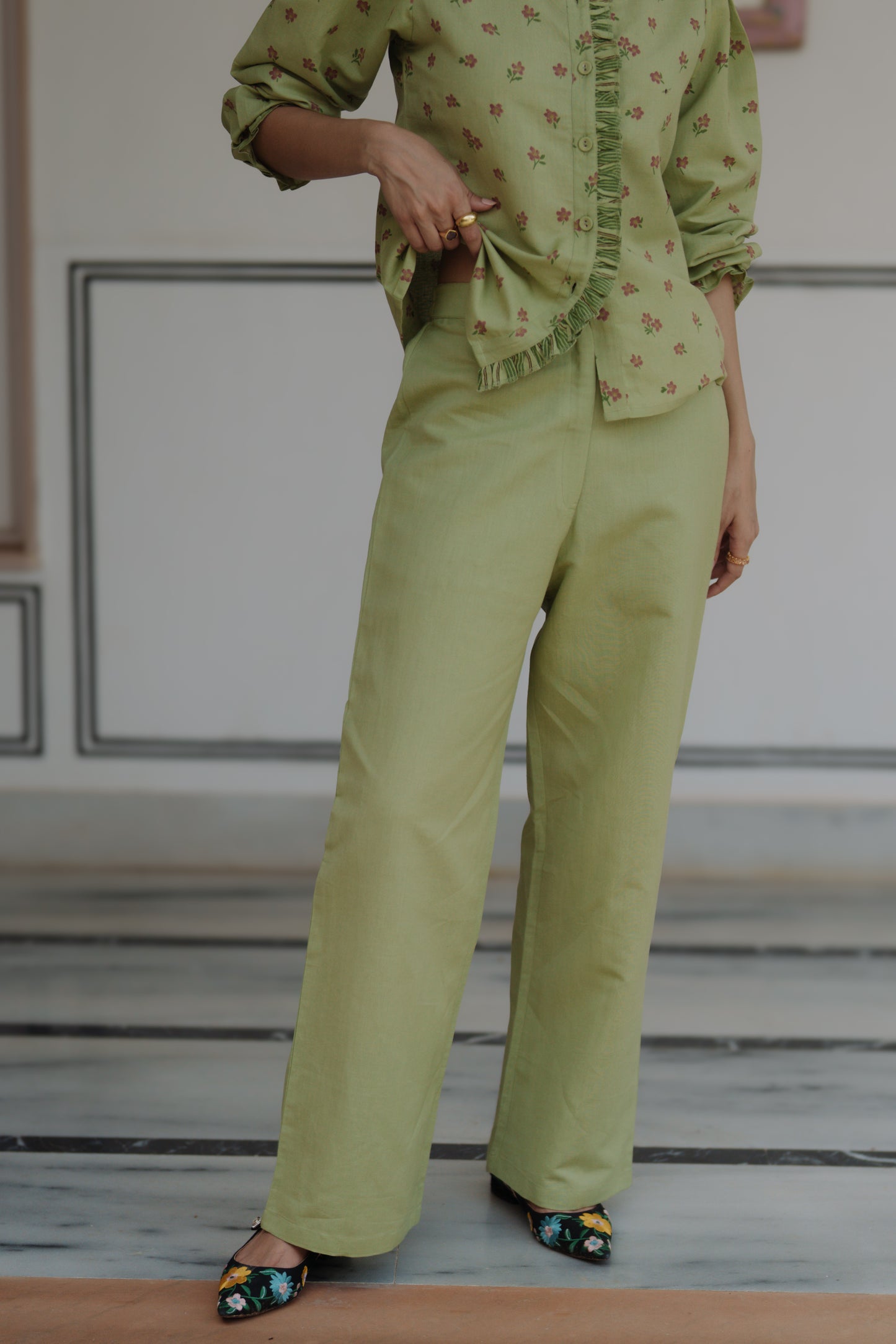 Umea Pants Green