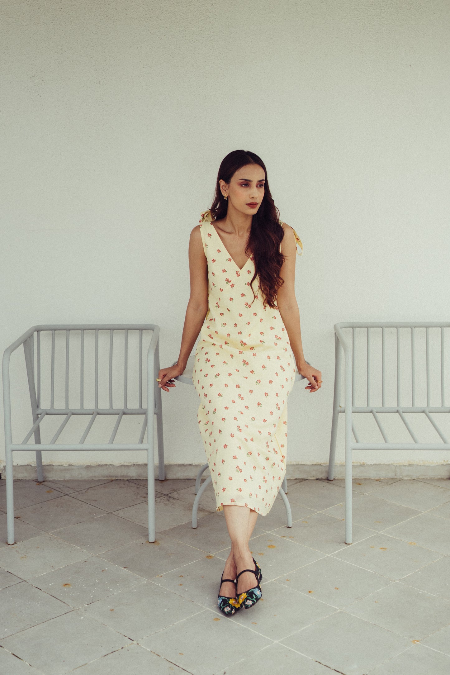 Celeste Dress Yellow