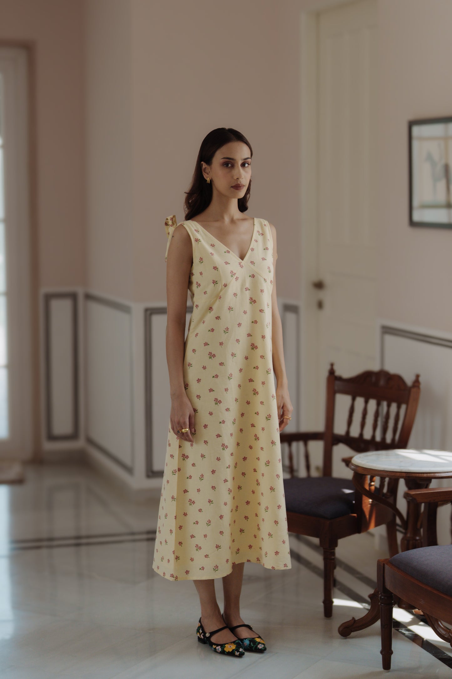 Celeste Dress Yellow