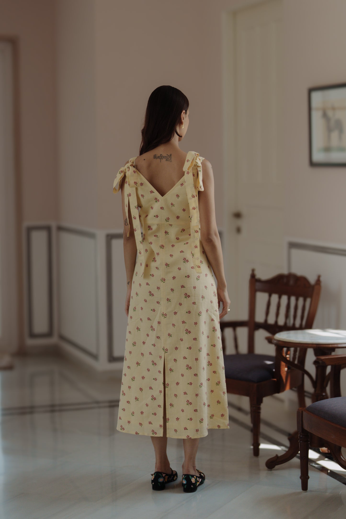 Celeste Dress Yellow