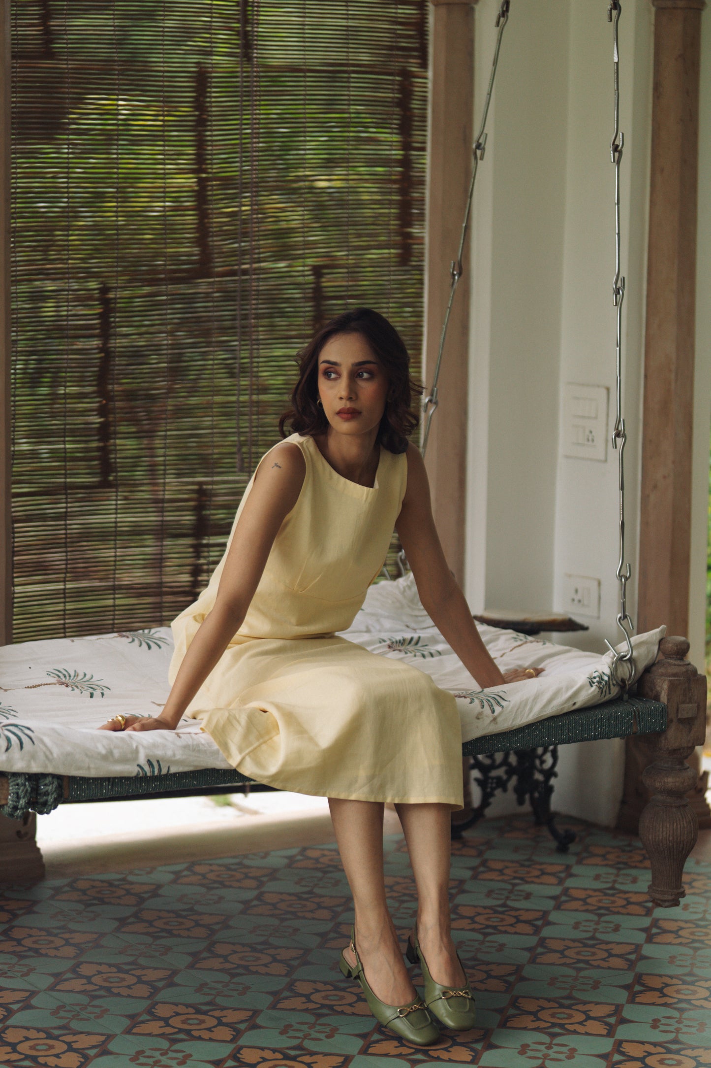 Ribe Dress Yellow