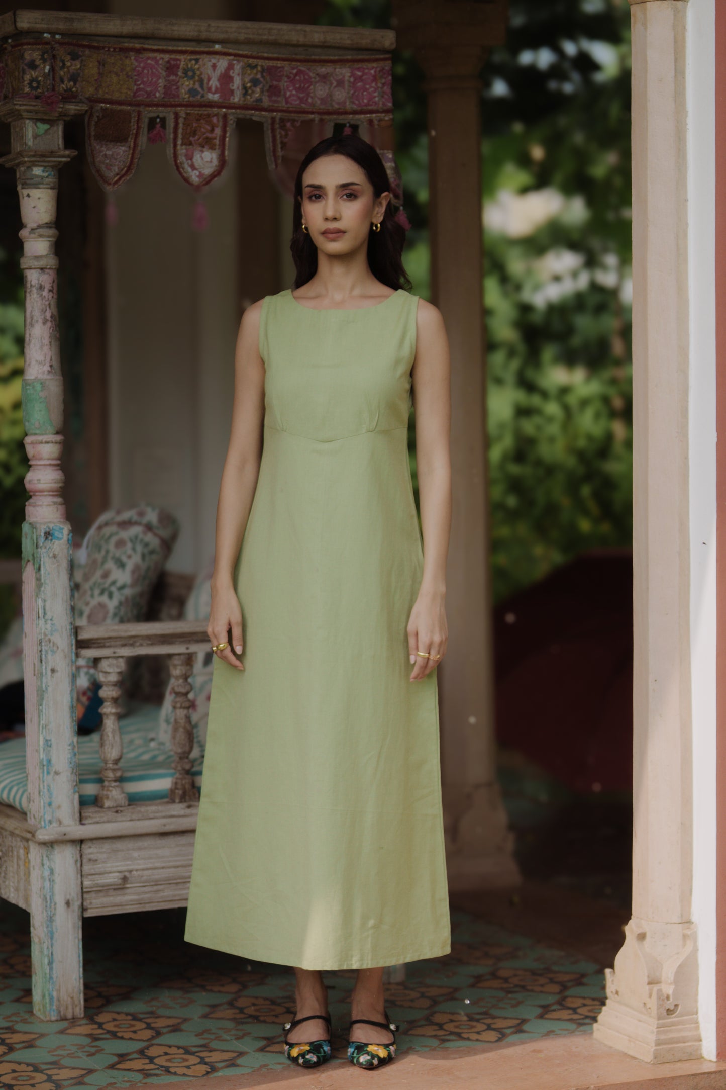 Ribe Dress Green