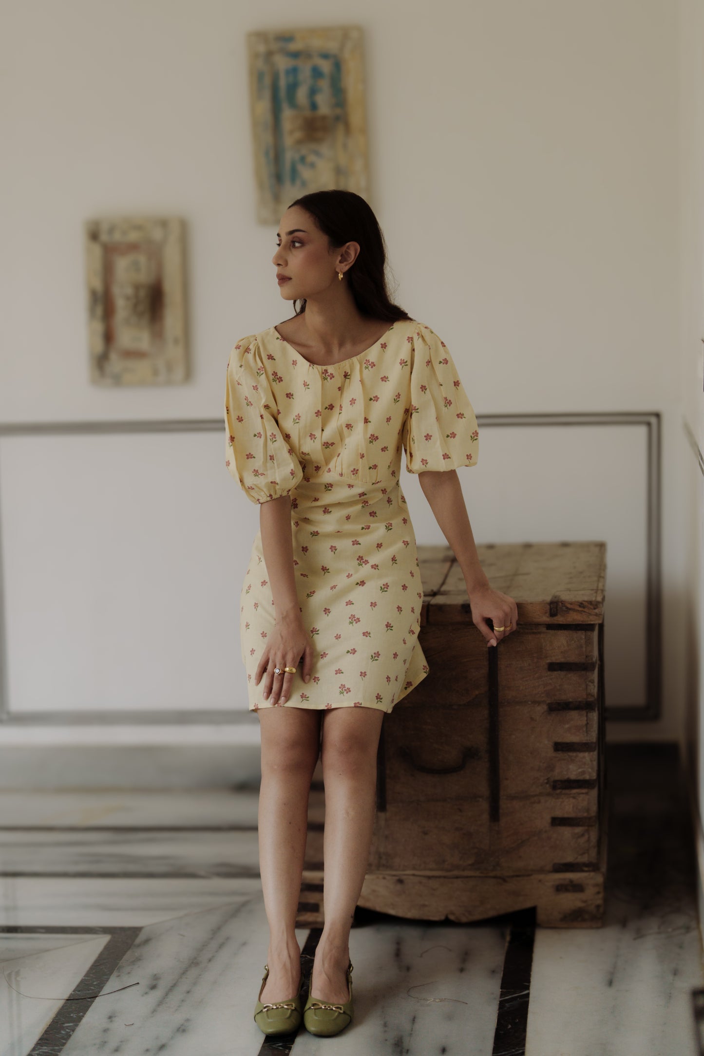 Okinawa Dress Yellow