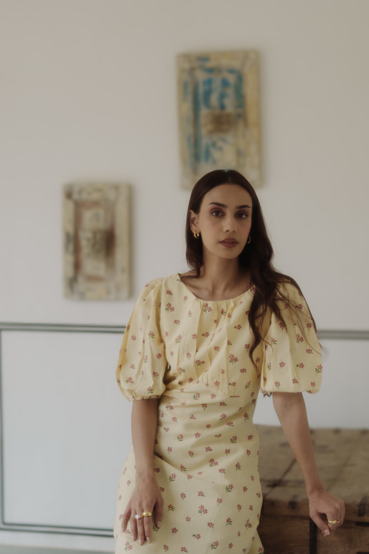 Okinawa Dress Yellow