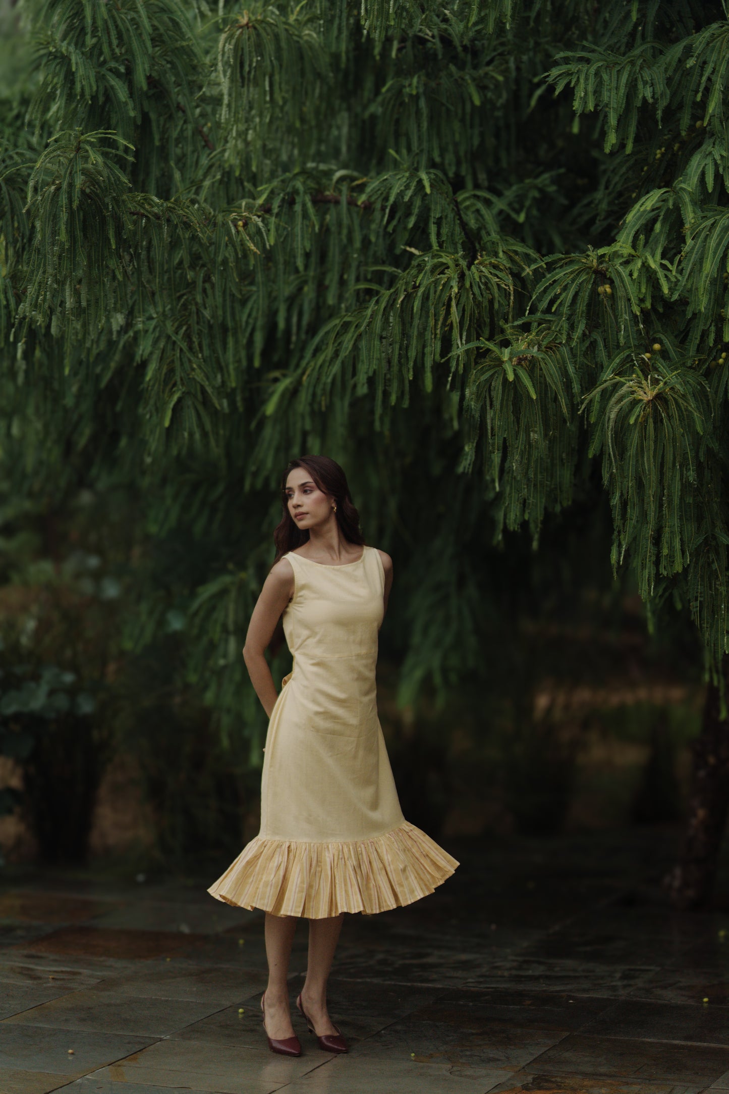 Chiba Dress Yellow