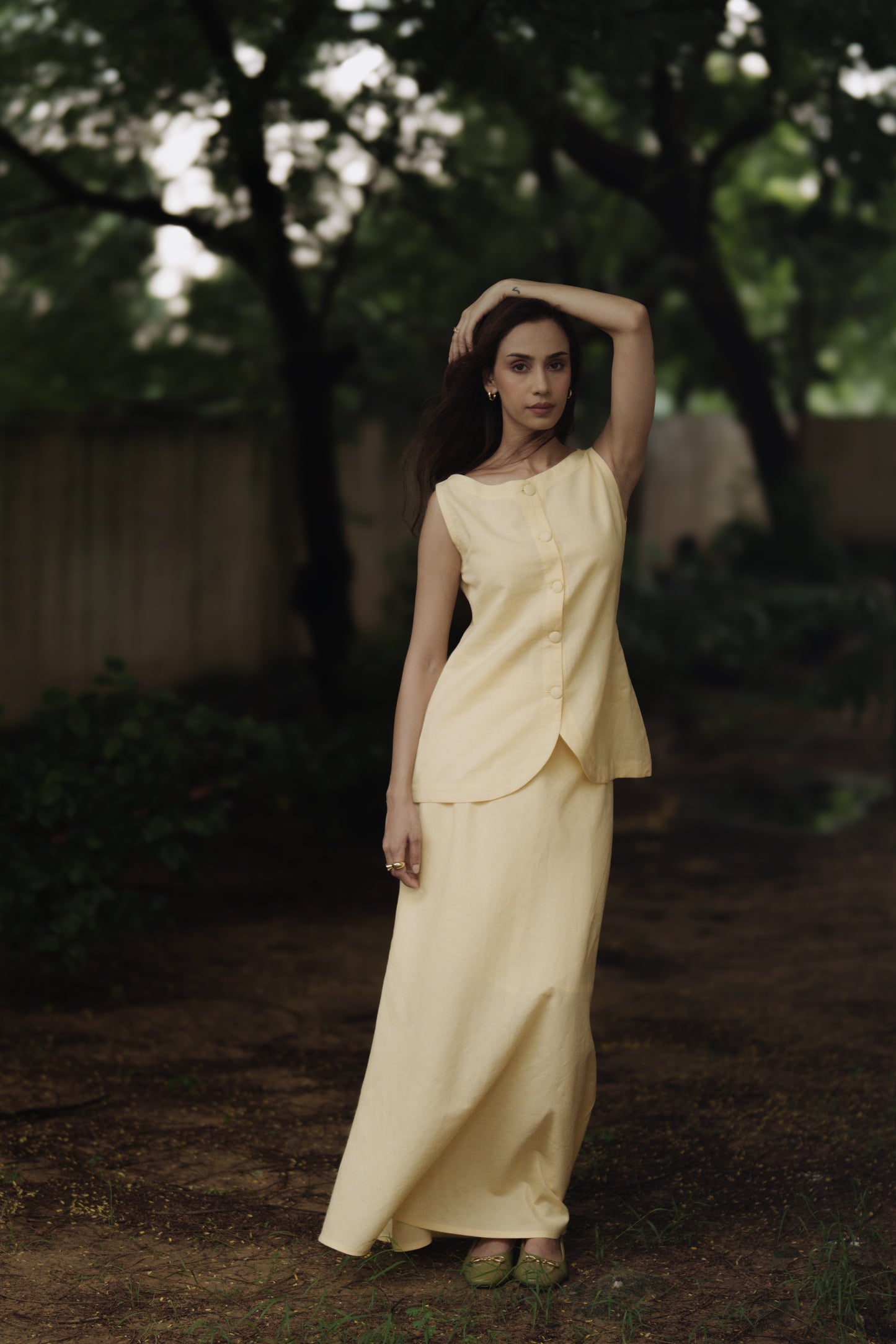 Skara Skirt Yellow