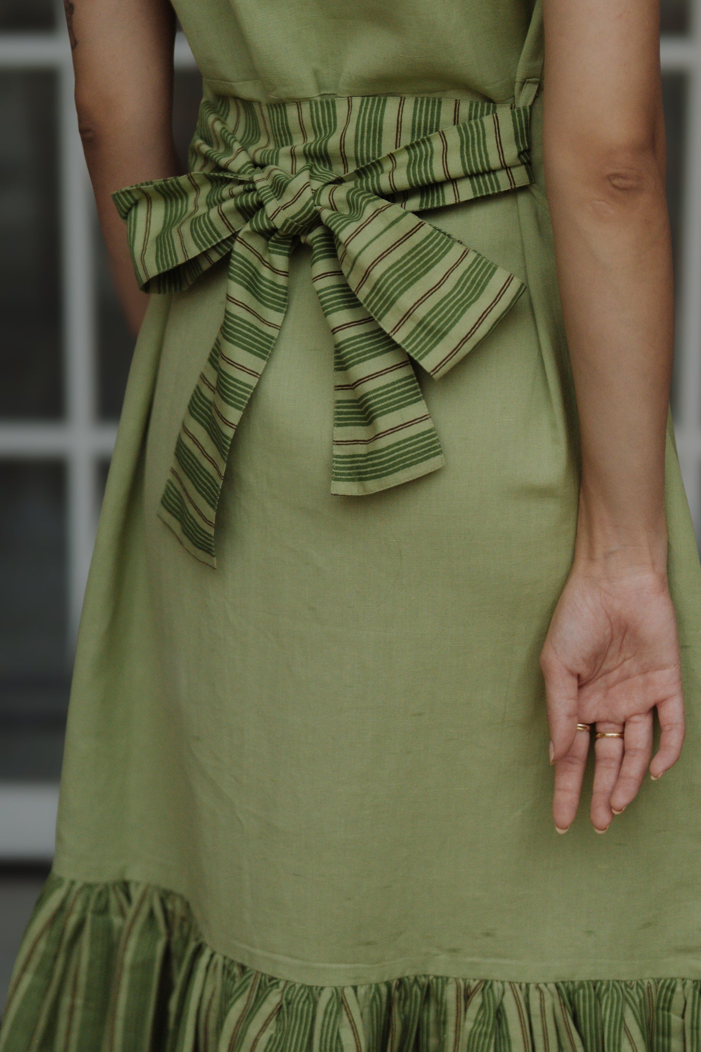 Chiba Dress Green