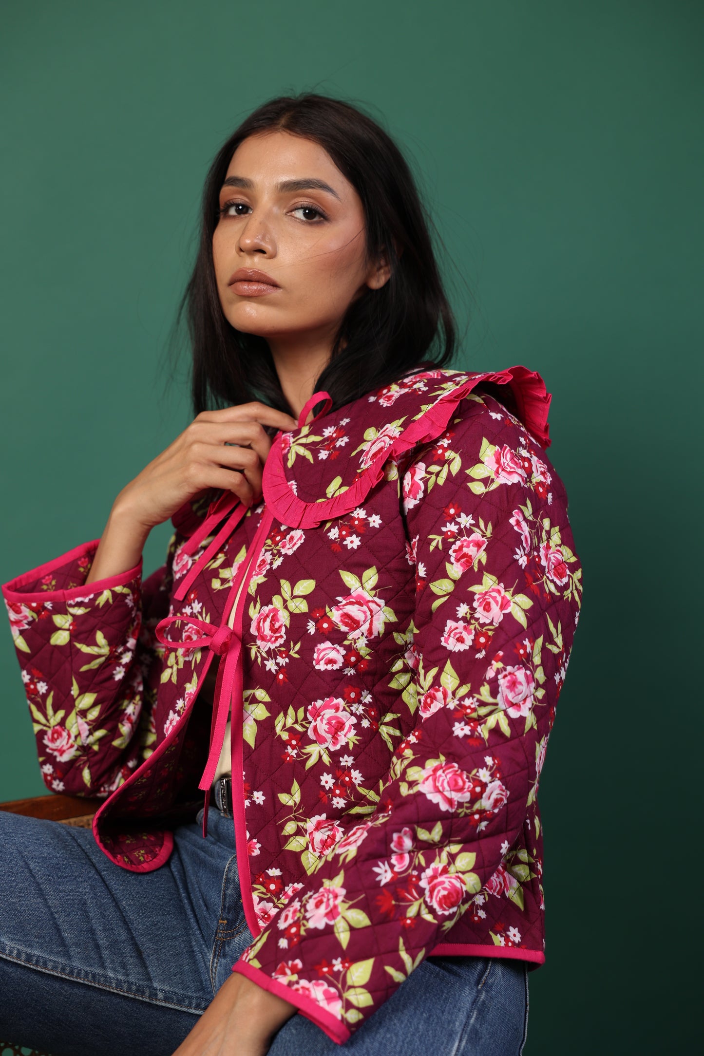 Cleo Jacket Plum