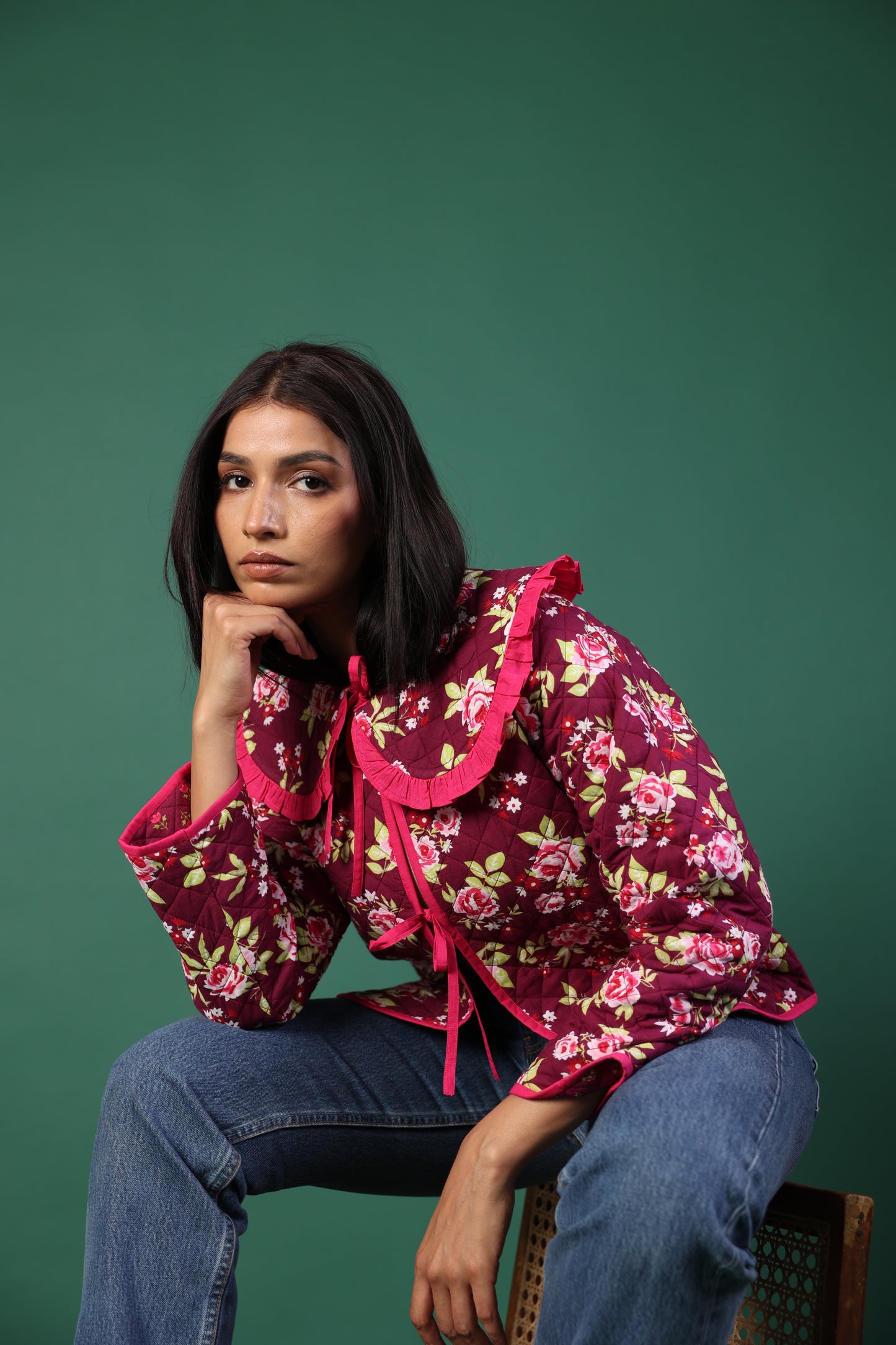 Cleo Jacket Plum