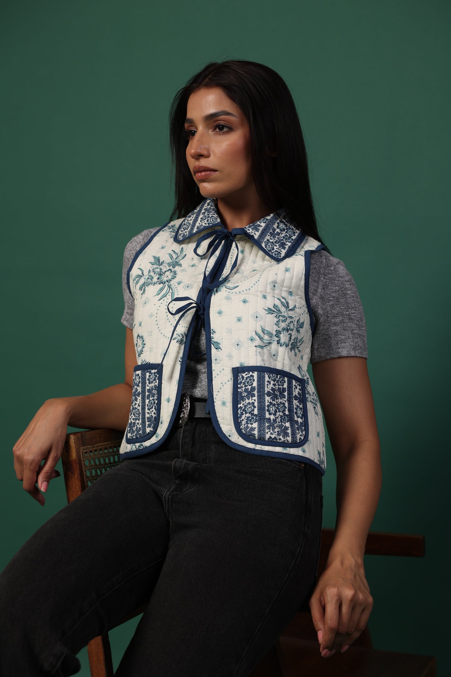Skye Gilet Cloud