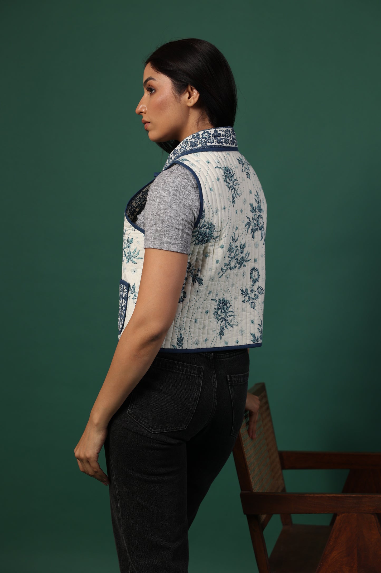 Skye Gilet Cloud