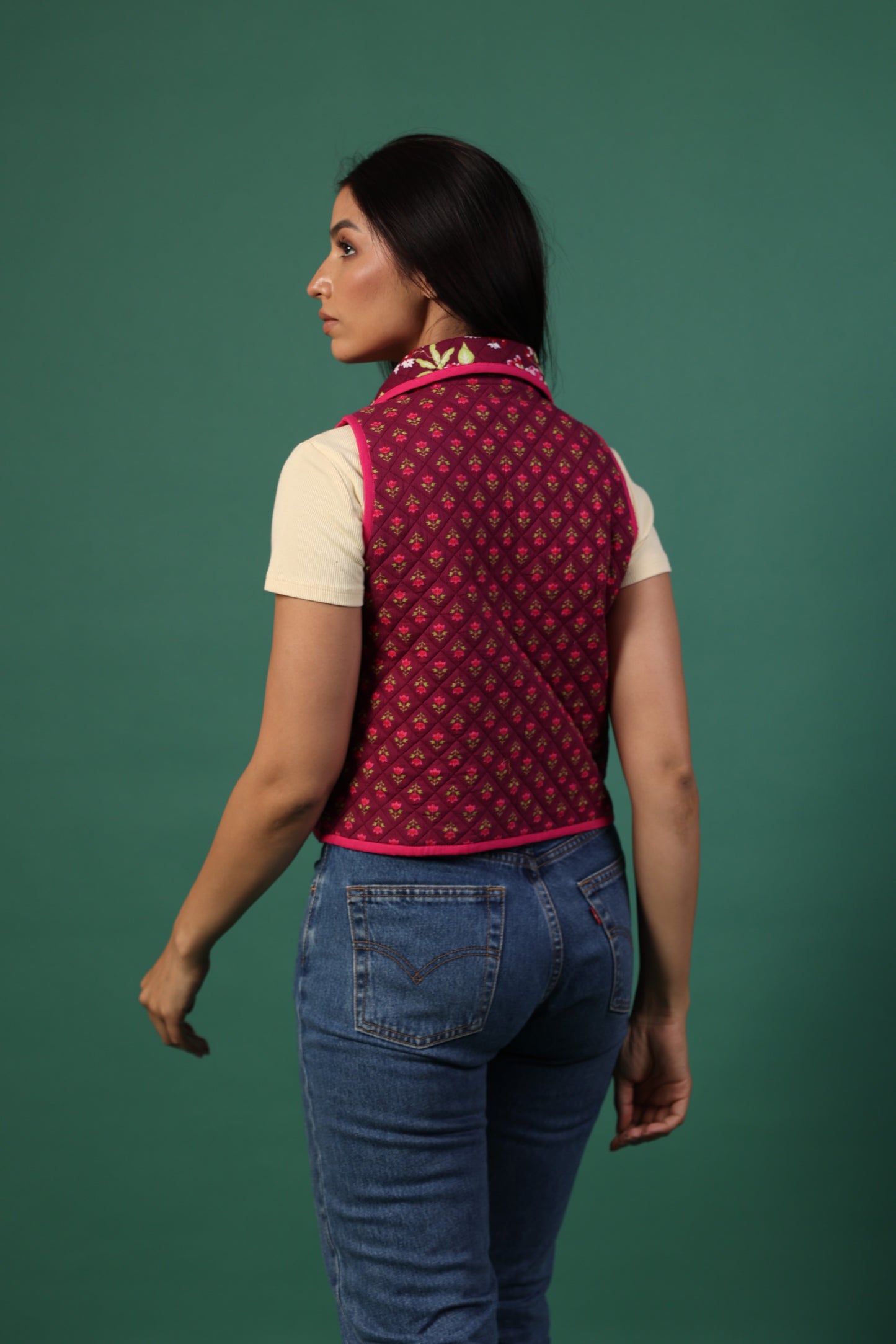 Skye Gilet Plum