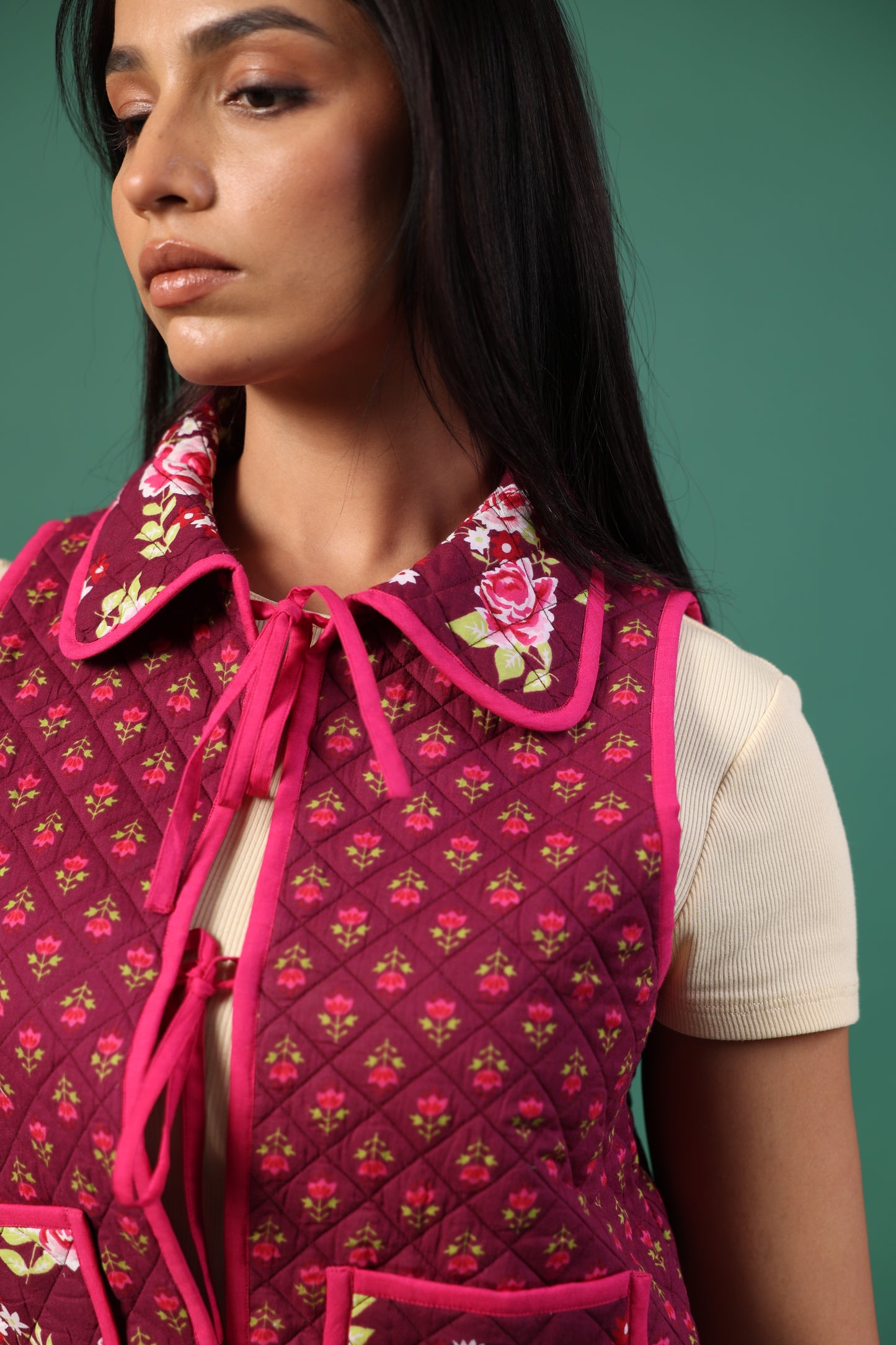 Skye Gilet Plum
