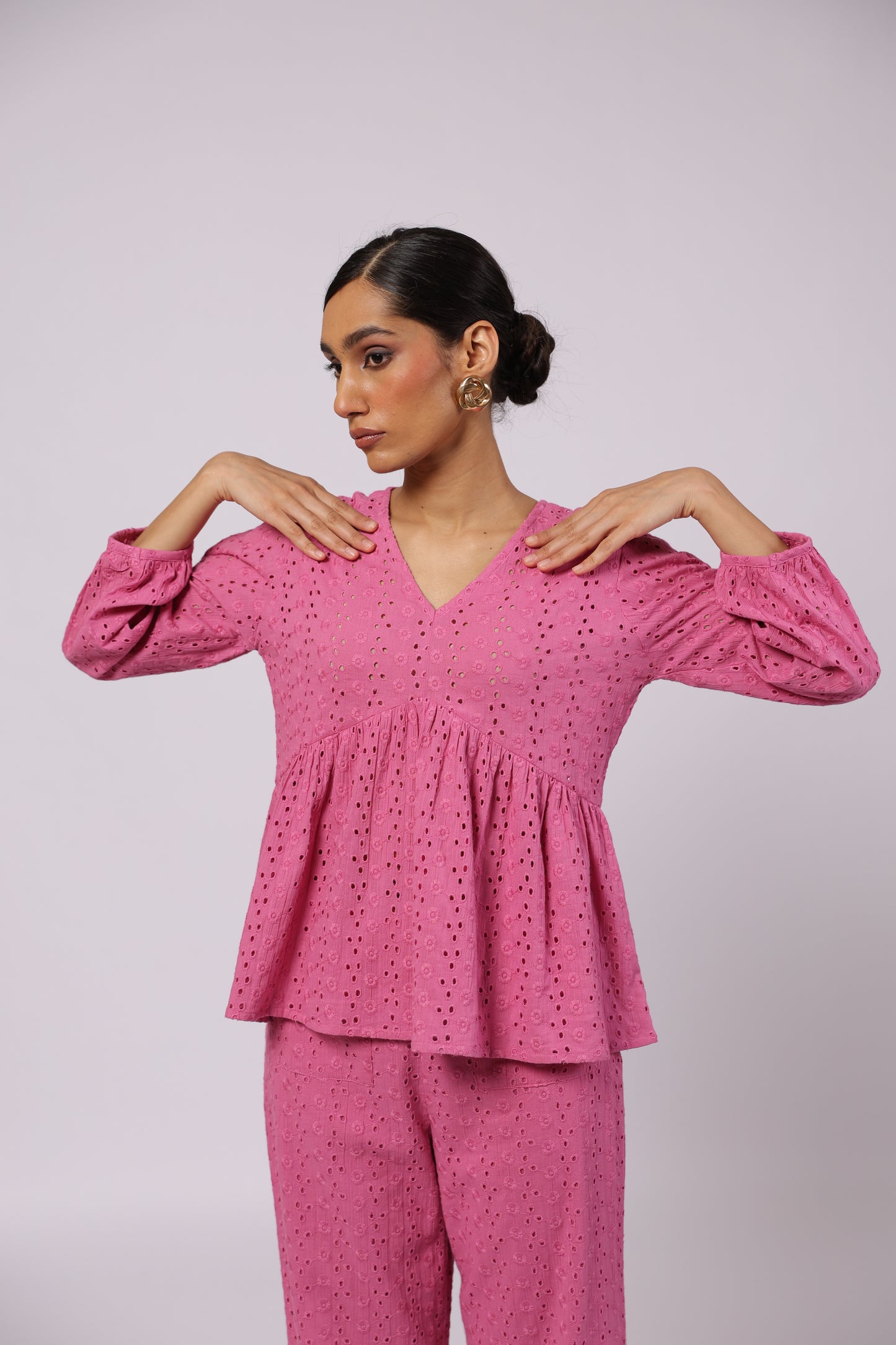 Skylar Cotton Set Pink