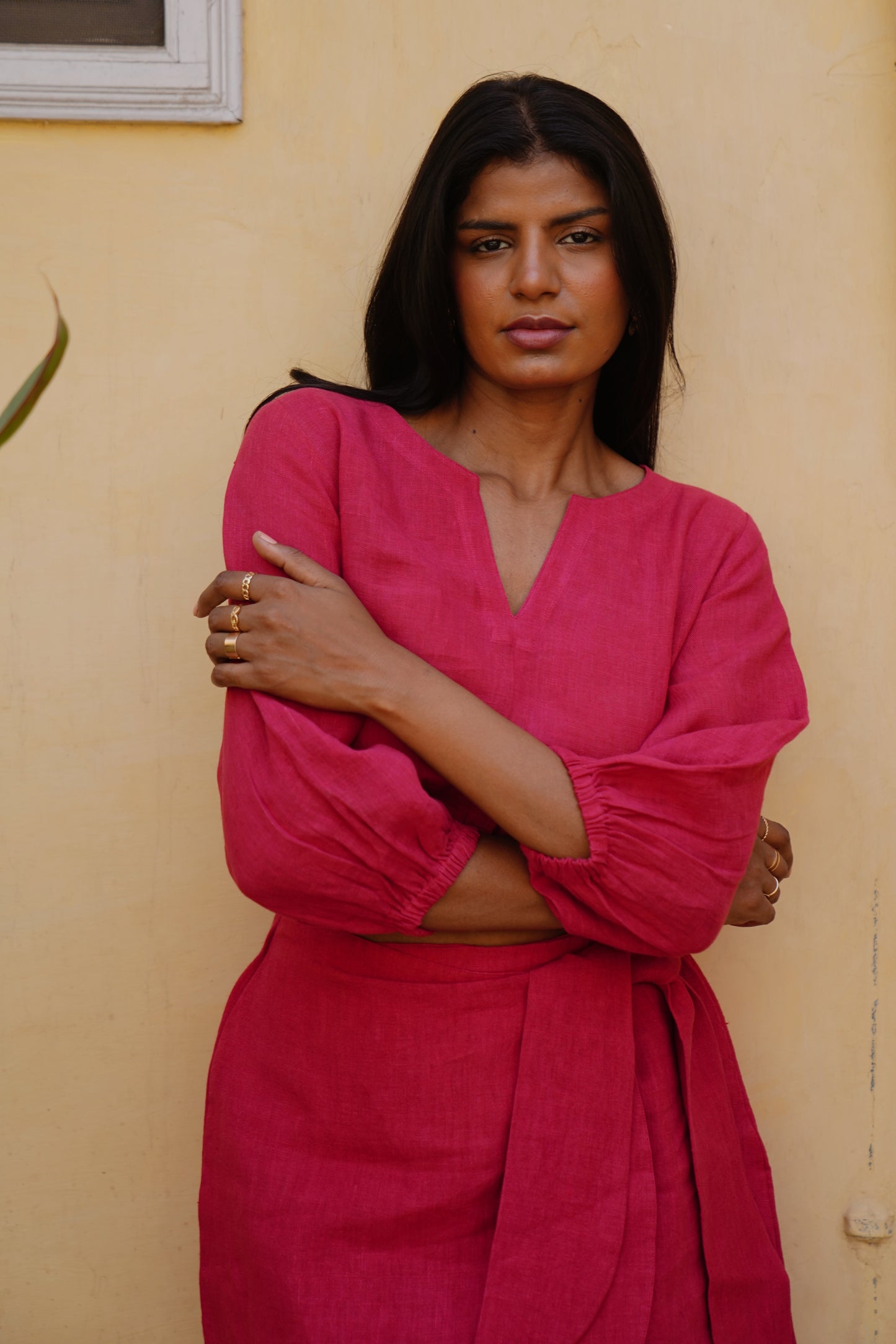 Zora Linen Top
