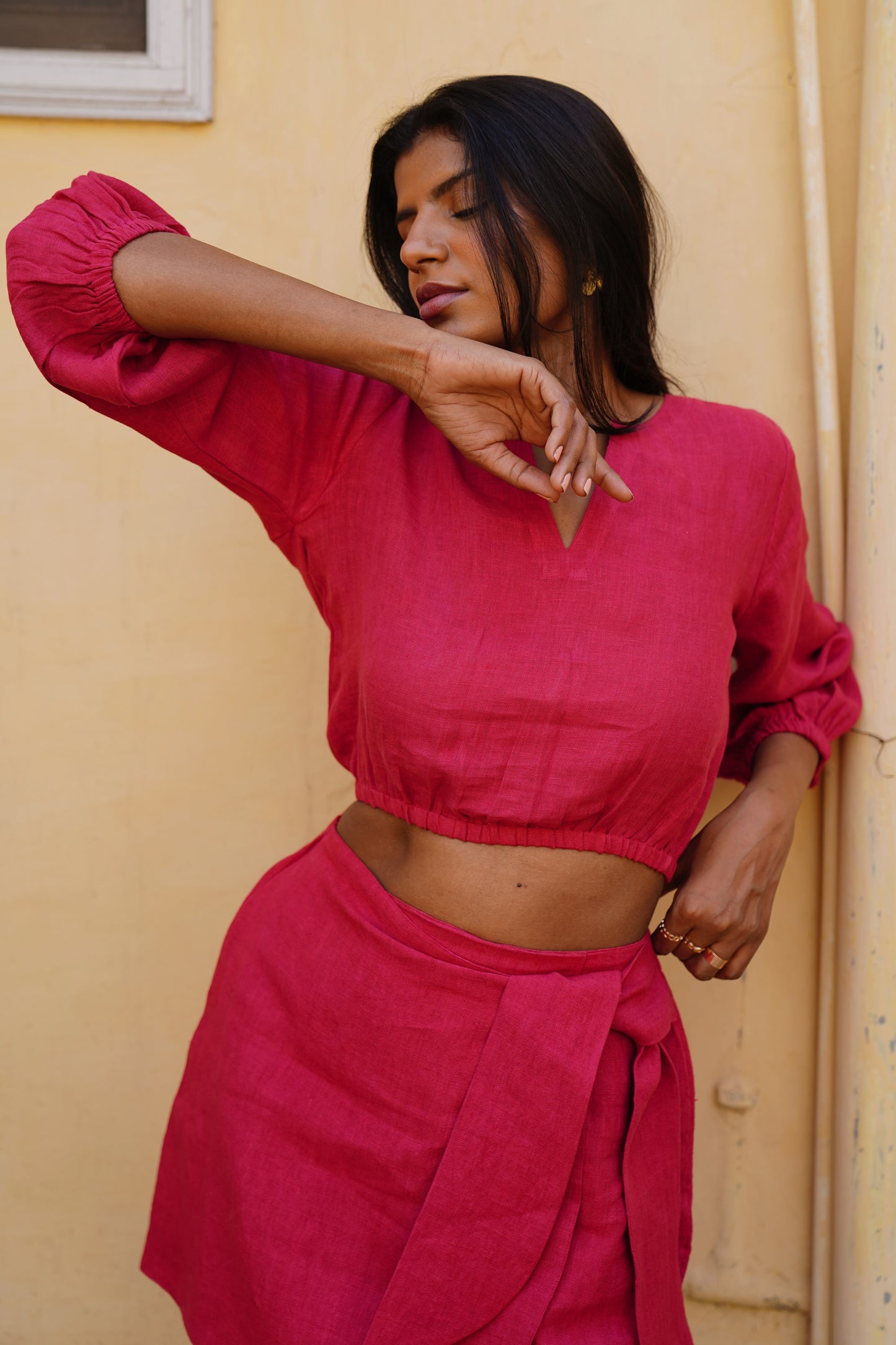 Zora Linen Top