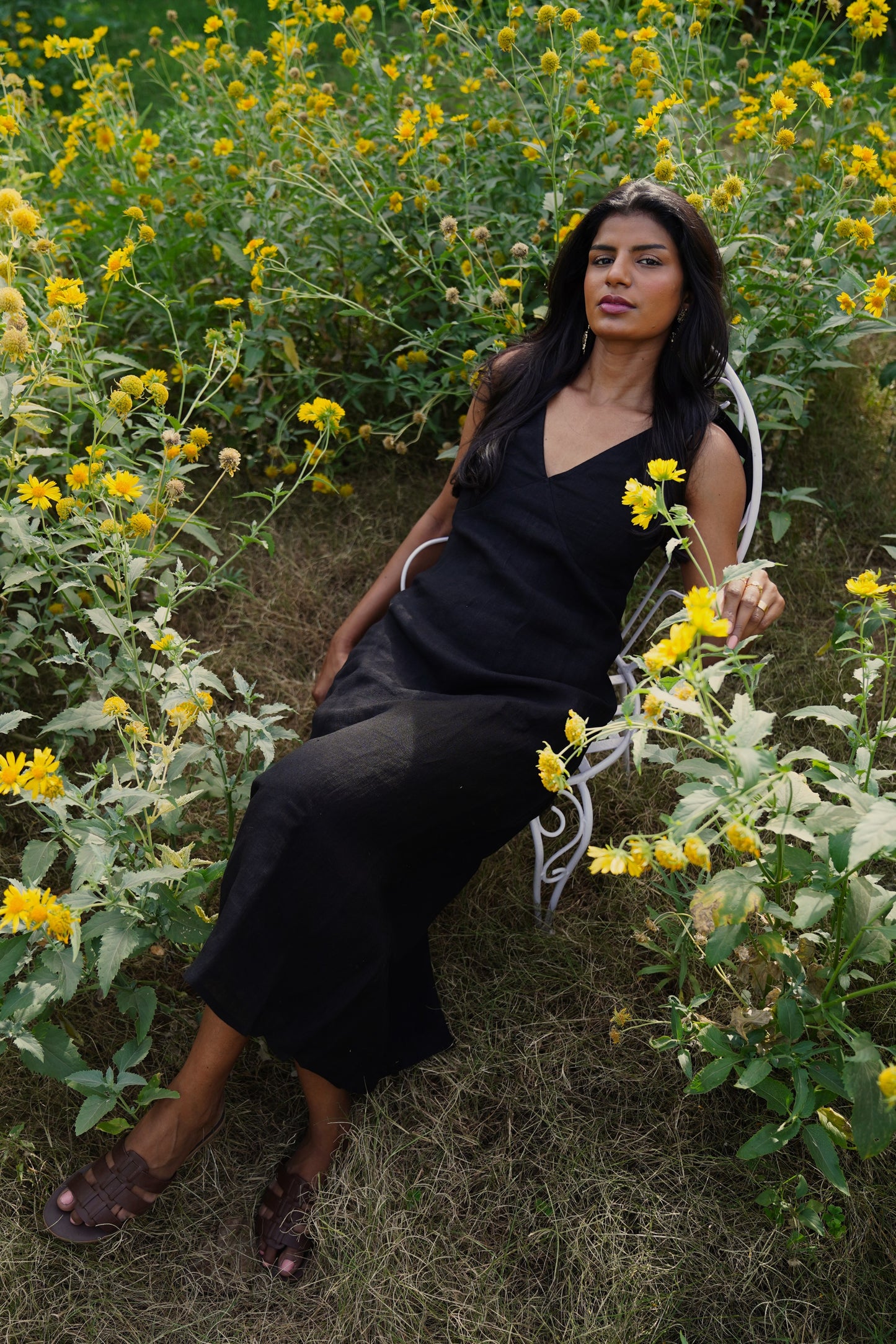 Celeste Linen Dress