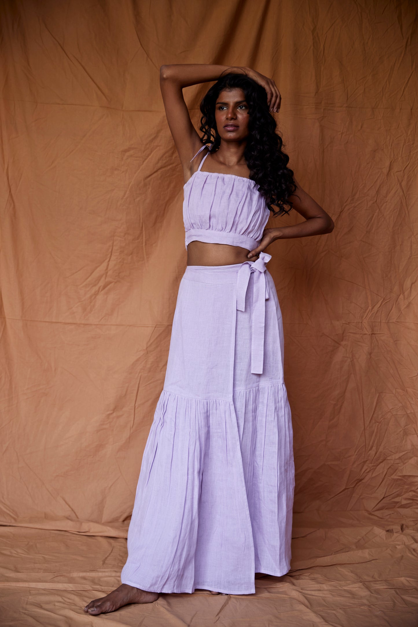 Avery Linen Skirt