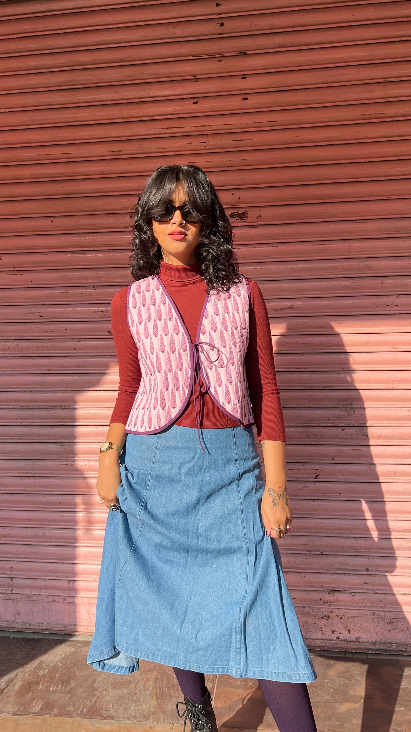 Vera Cotton Quilted Vest