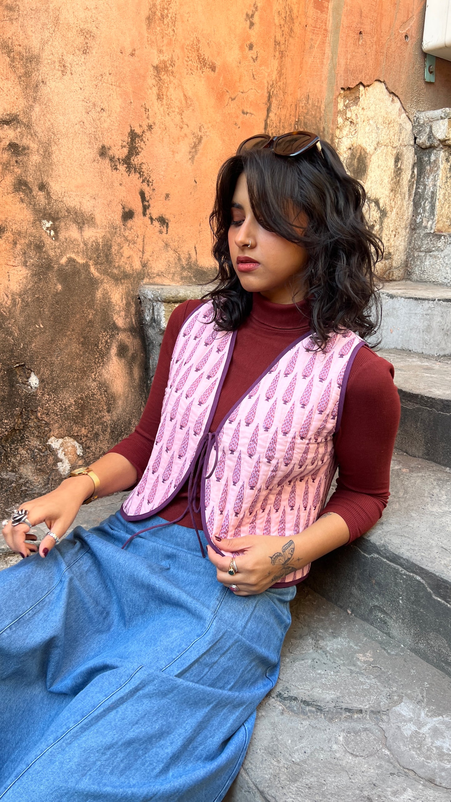 Vera Cotton Quilted Vest