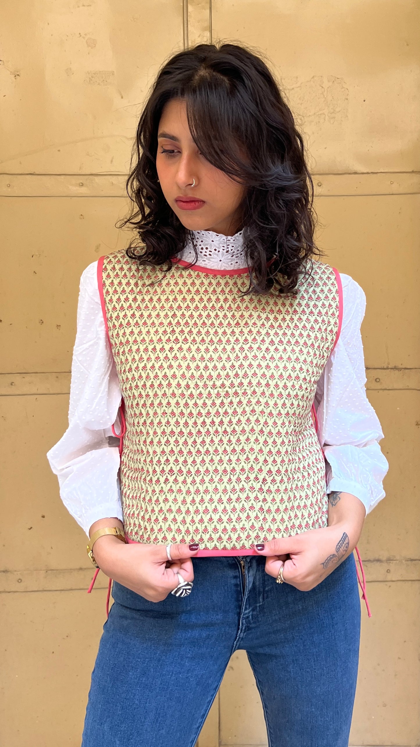 Piper Cotton Quilted Gilet